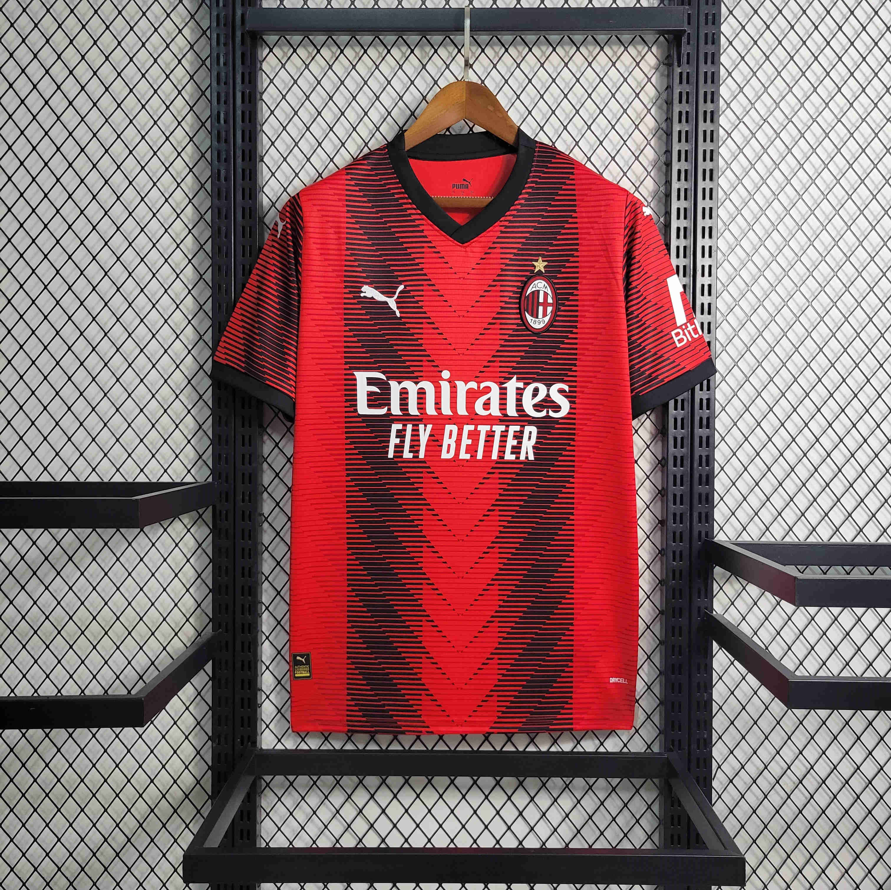 23/24 AC Milan Home Jersey - Fans Version - JerseysGala