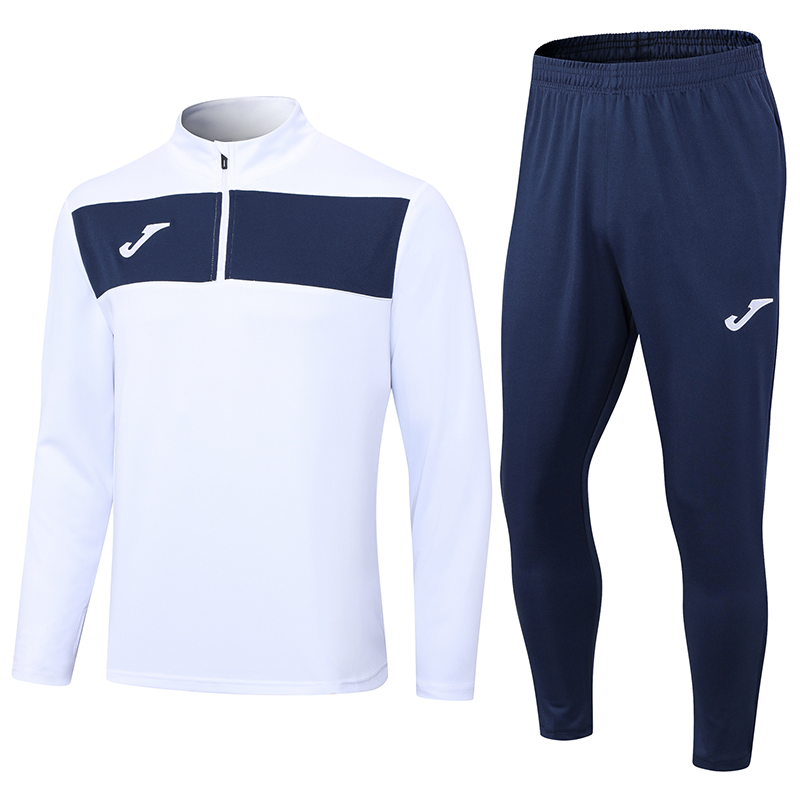 Roma 23-24 Long Sleeve Training Set -White - JerseysGala