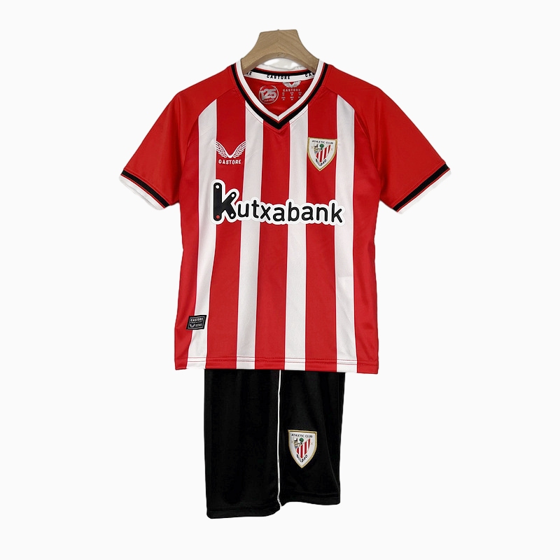 Athletic Bilbao 23-24 Home Stadium Kids Kit - JerseysGala