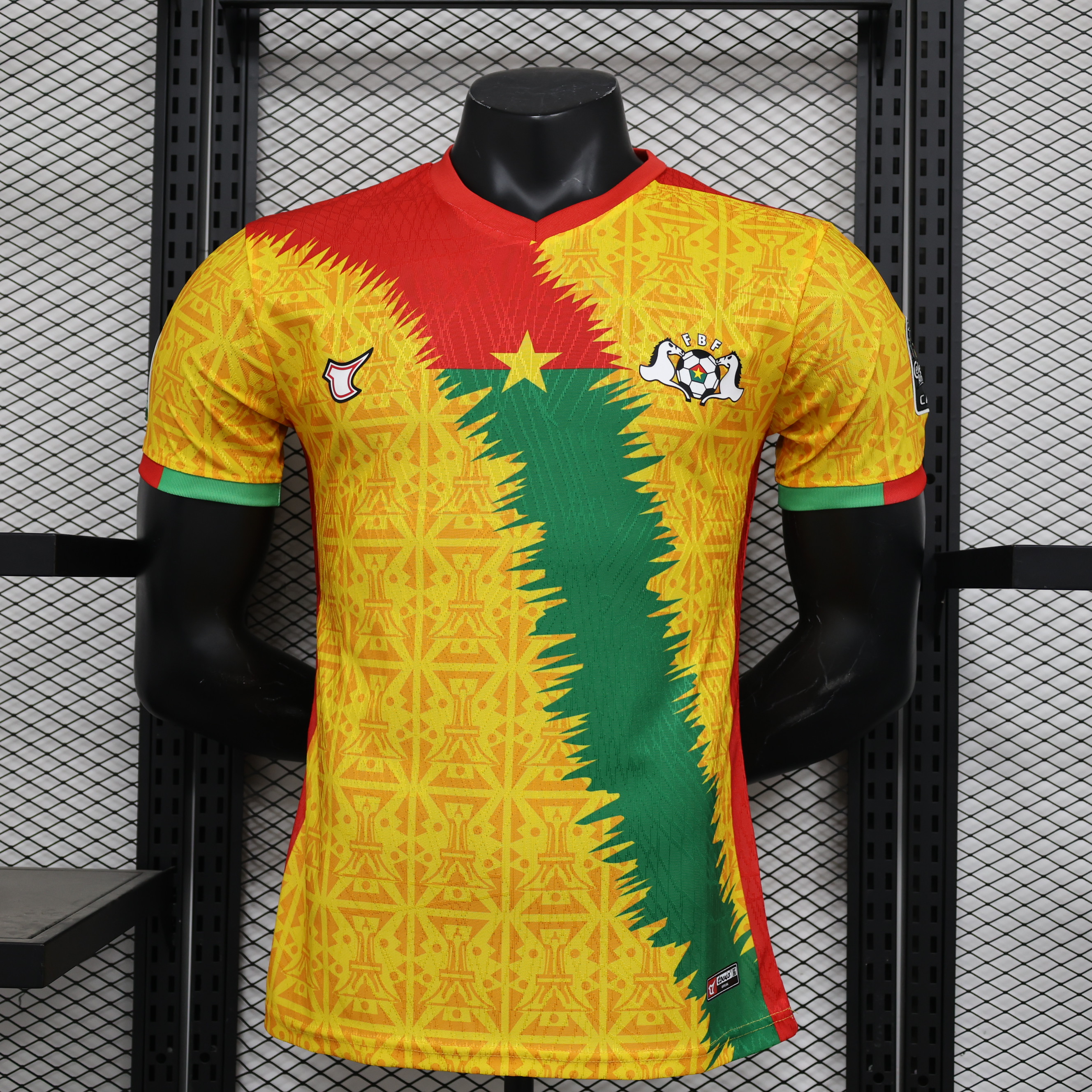 Burkina Faso 23-24 Third Jersey - Player Version - JerseysGala