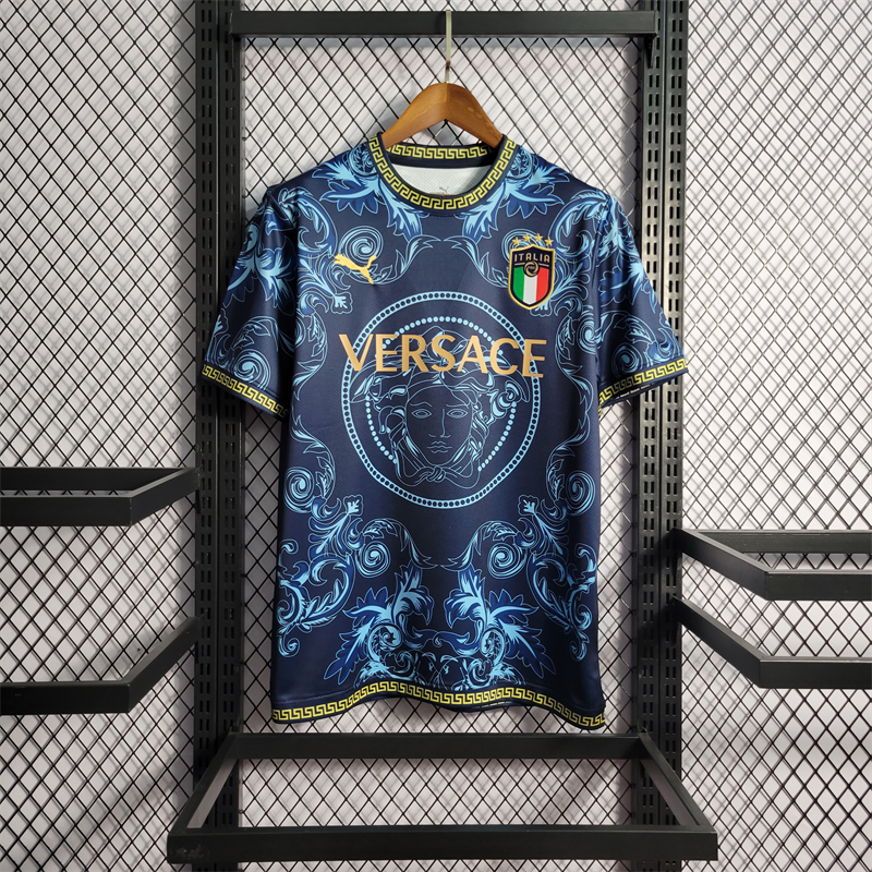 Italy X Versace Special Edition Jersey - Fans Version - JerseysGala