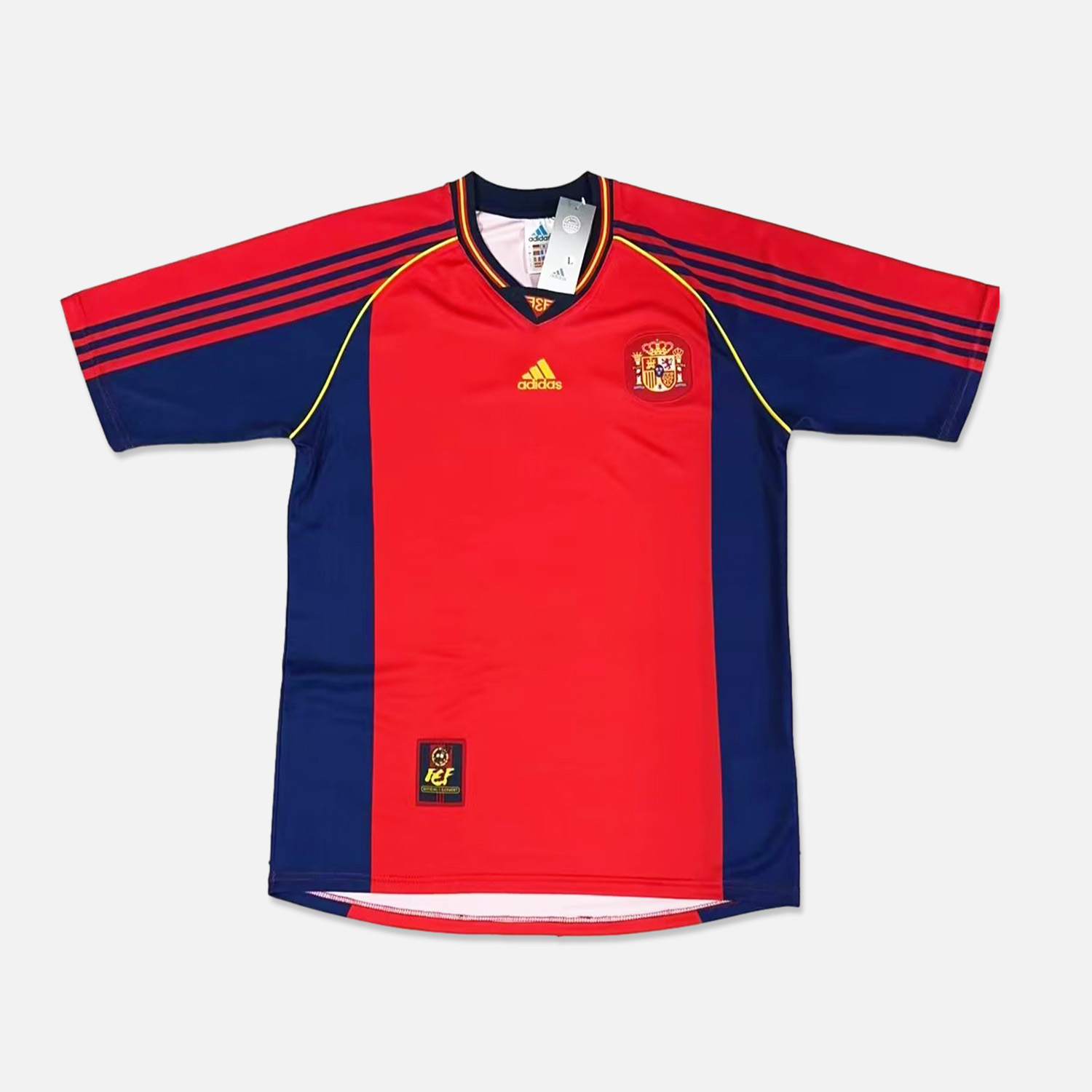 Retro Spain 1998-99 Home Stadium Jersey - JerseysGala