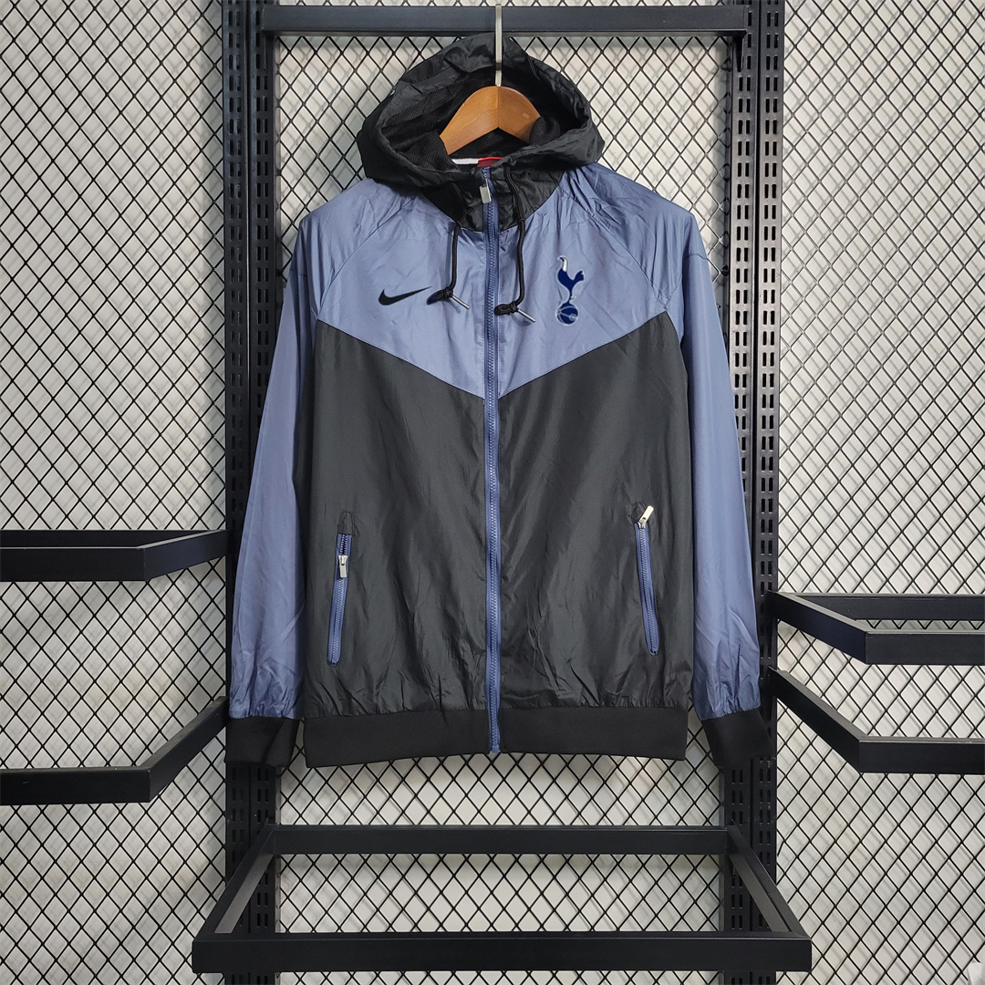 Tottenham Hotspur 23-24 Black Player Windbreaker - JerseysGala