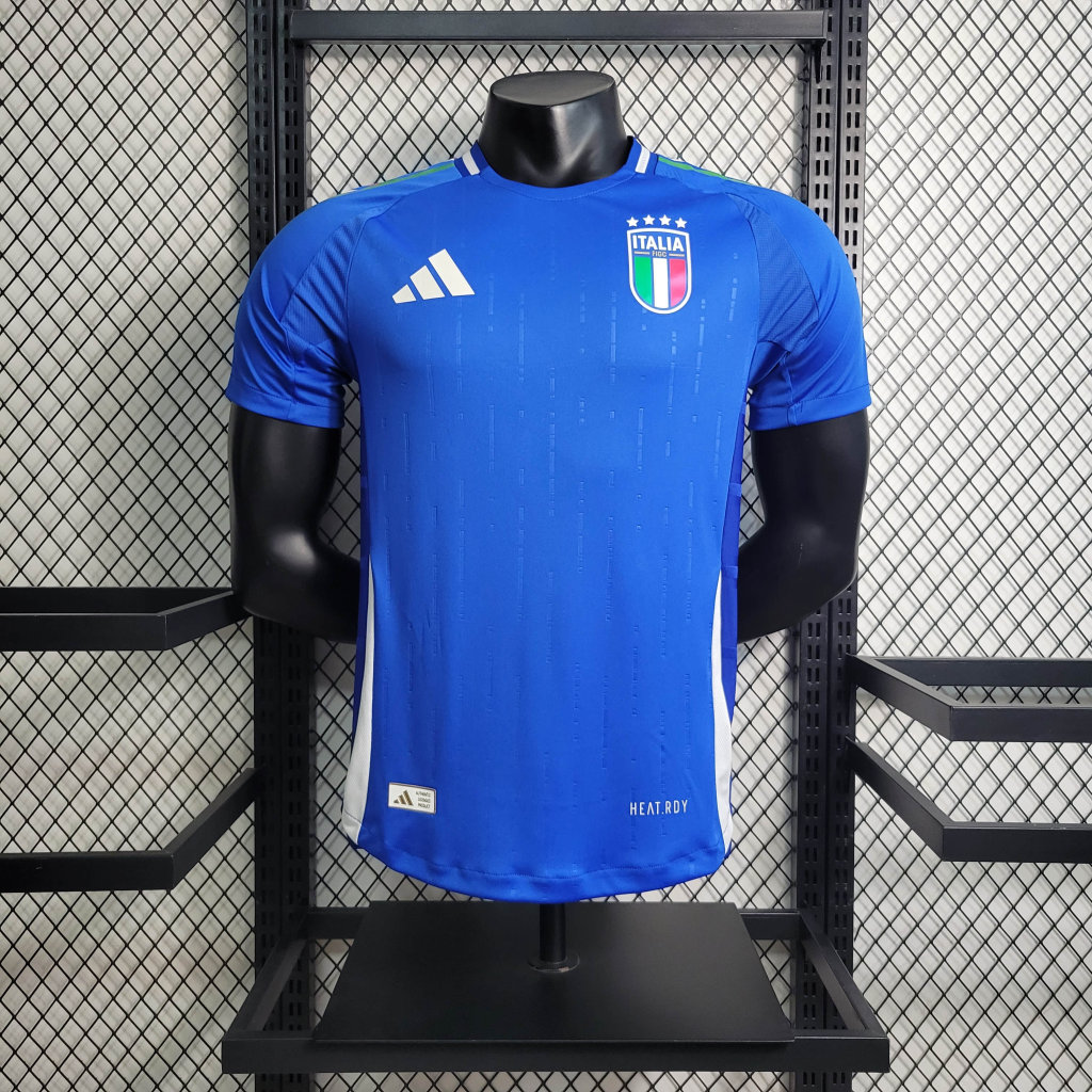 Italy 2024 Home Stadium Jersey - Player Version - JerseysGala