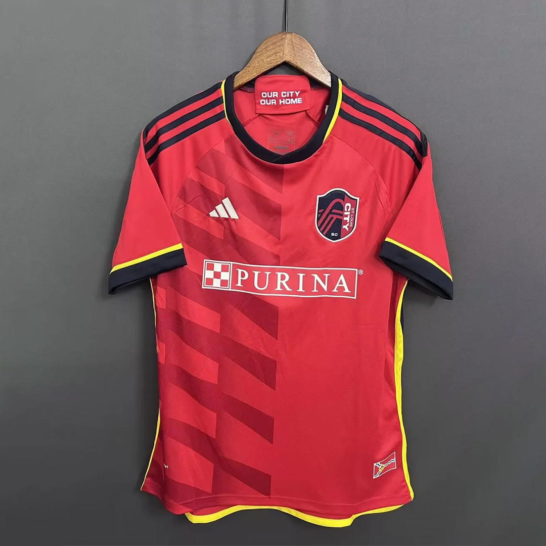 St. Louis City 23-24 Home Stadium Jersey - Fans Version - JerseysGala