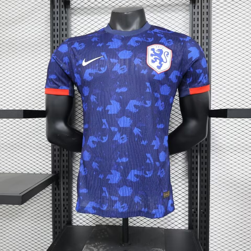 Netherlands 2023 Away Stadium Jersey - Player Version - JerseysGala
