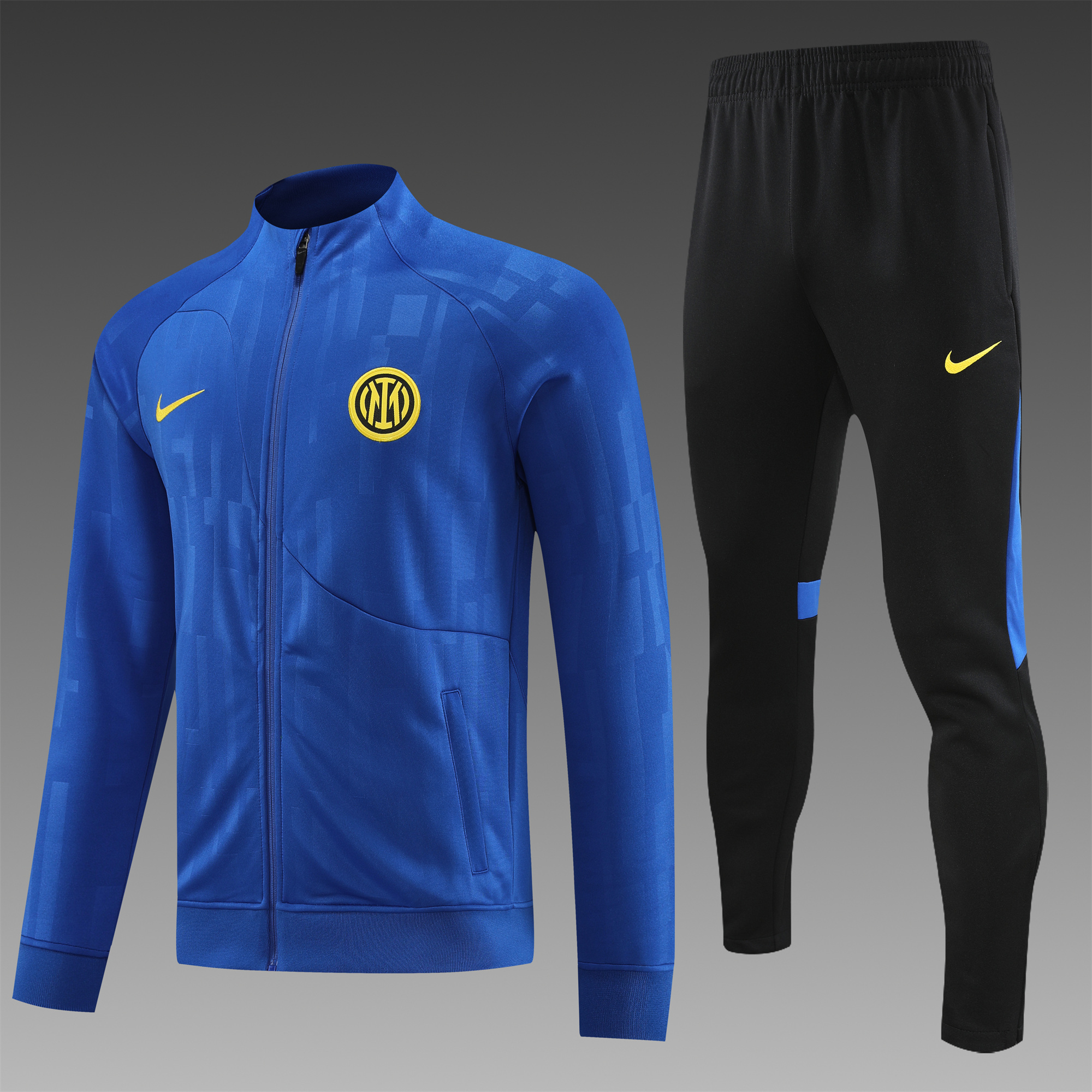 Inter Milan 23-24 Jacket Training Tracksuit Blue - JerseysGala