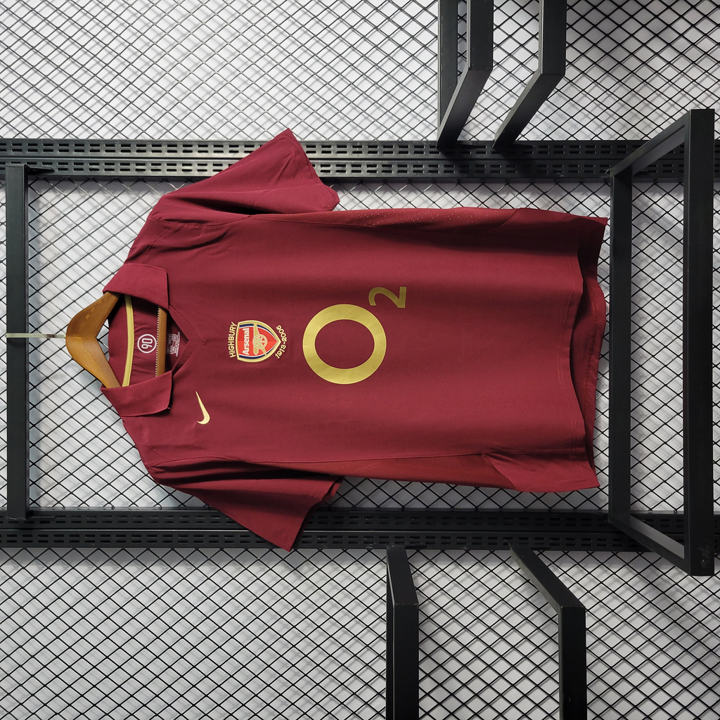 Arsenal Retro 05-06 Home Stadium Jersey - JerseysGala