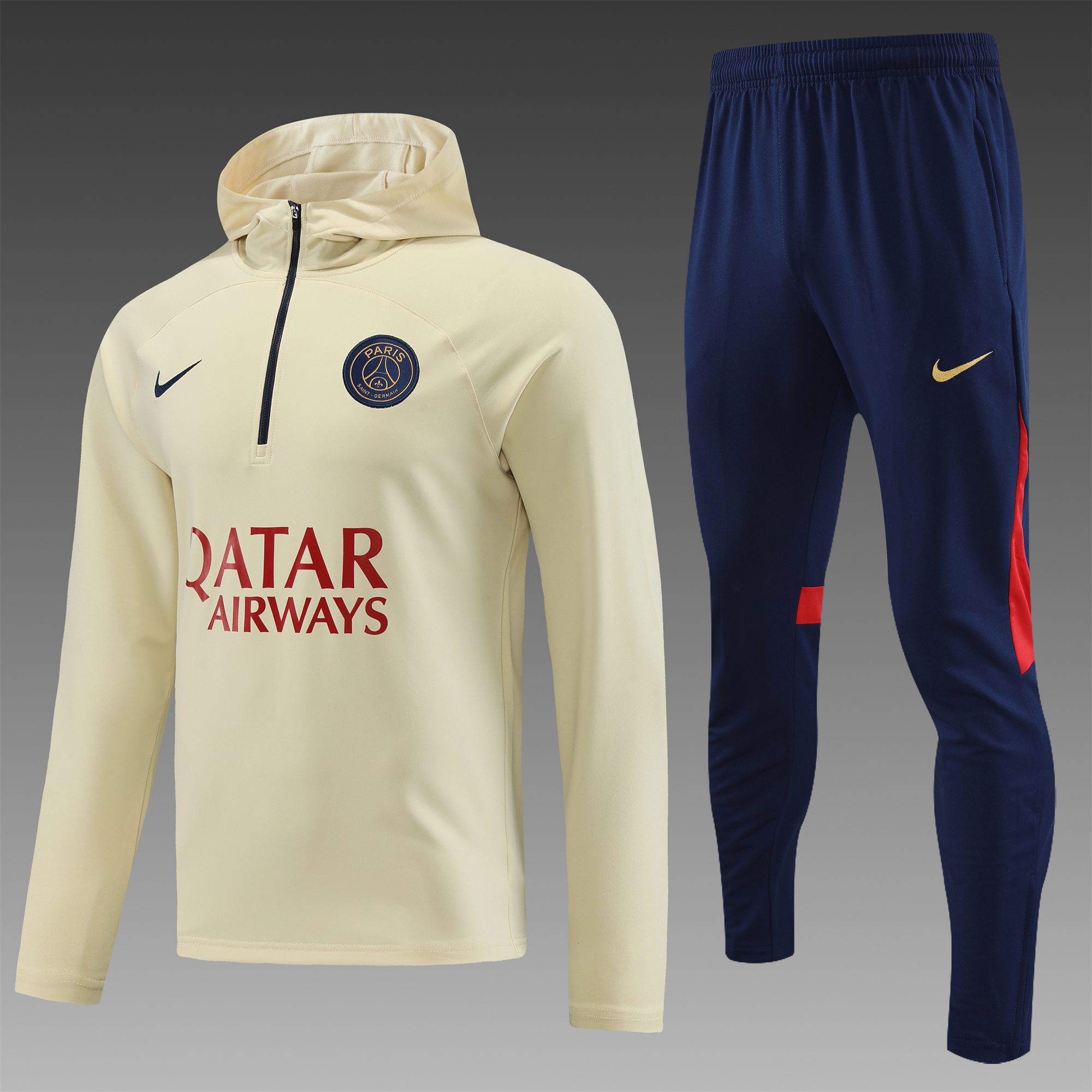 Paris Saint-Germain PSG 23-24 Men's Training Hoodie + Pants - JerseysGala