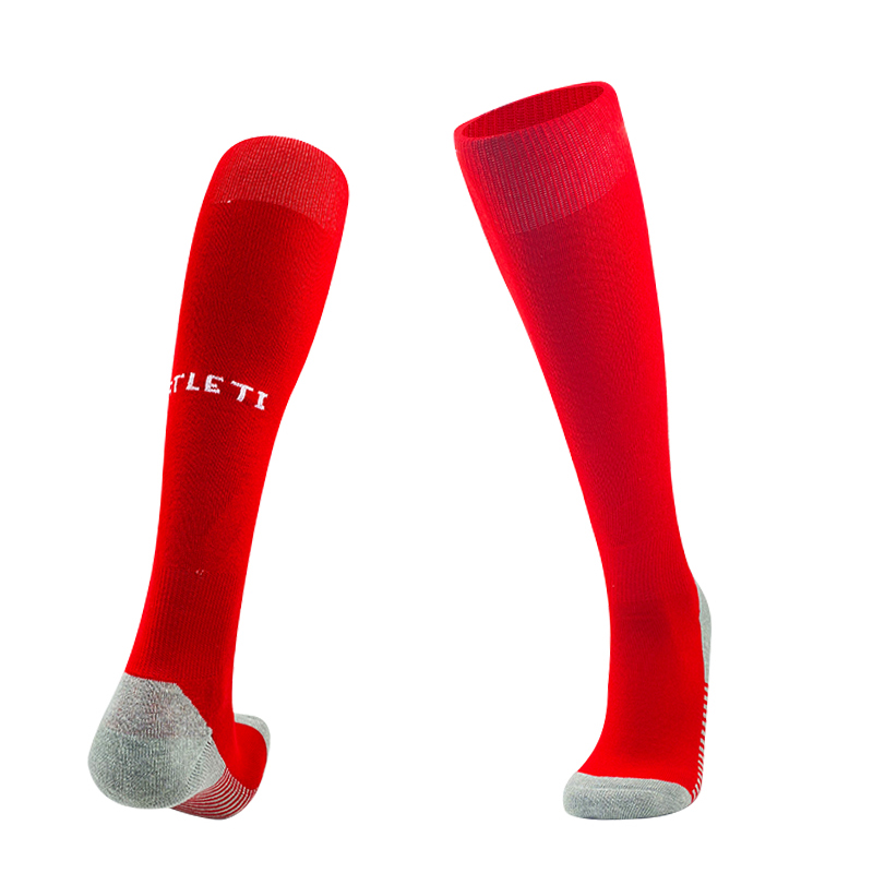 Atletico Madrid 23-24 Home Socks - Red - JerseysGala