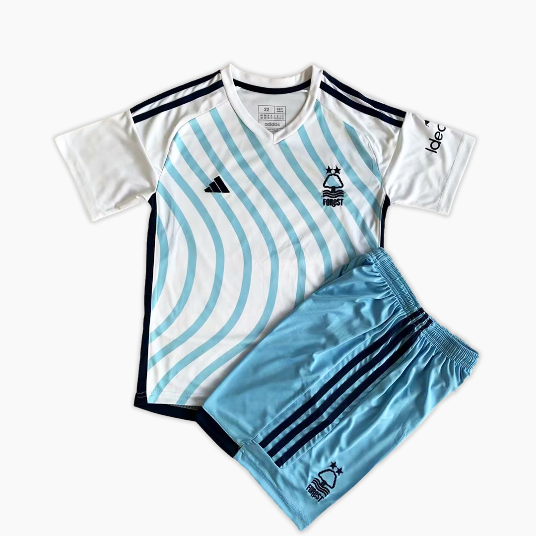 Nottingham Forest 23-24 Away Kids Kit - JerseysGala