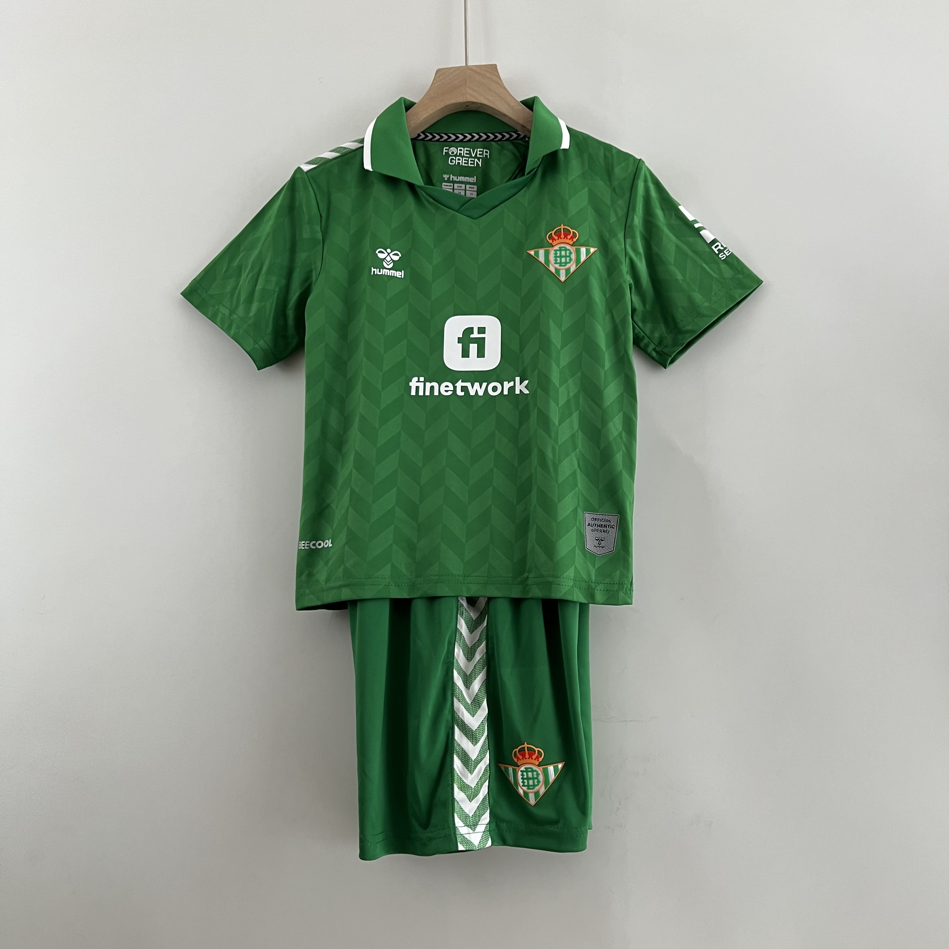 Real Betis 23-24 Away Stadium Kids Kit - JerseysGala