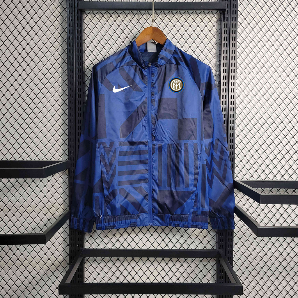 23-24 Inter Milan Blue Windbreaker - JerseysGala