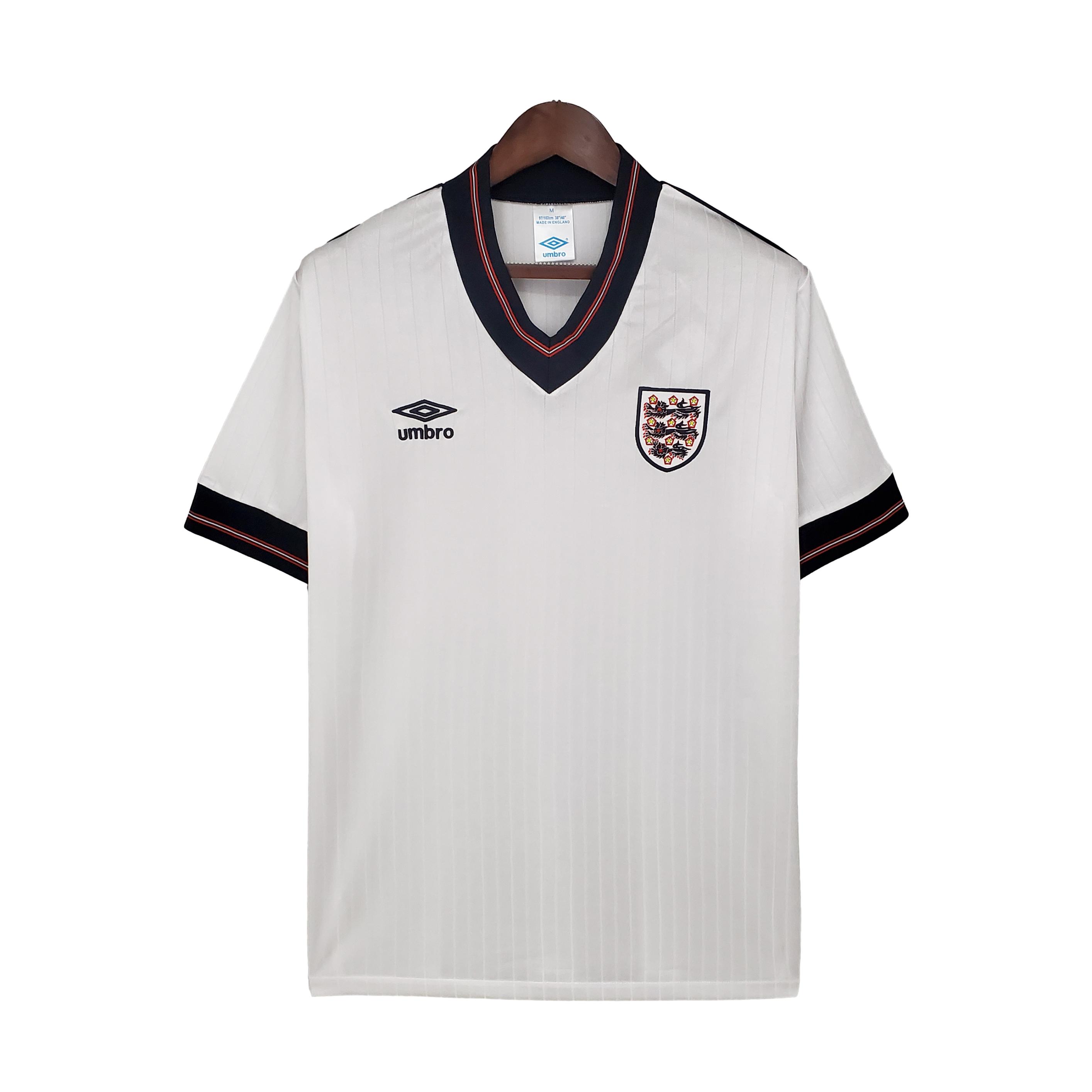 Retro England 1984-87 Home Stadium Jersey - JerseysGala