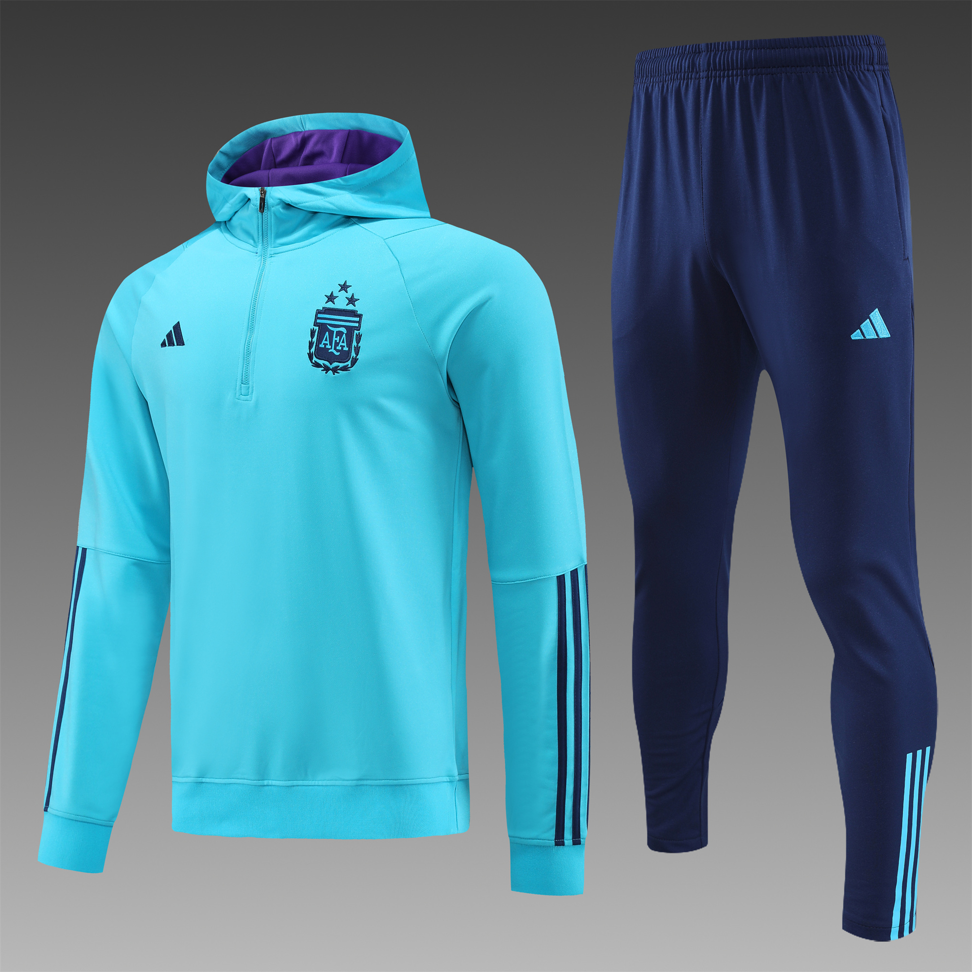Argentina 23-24 Men's Training Hoodie + Pants - JerseysGala