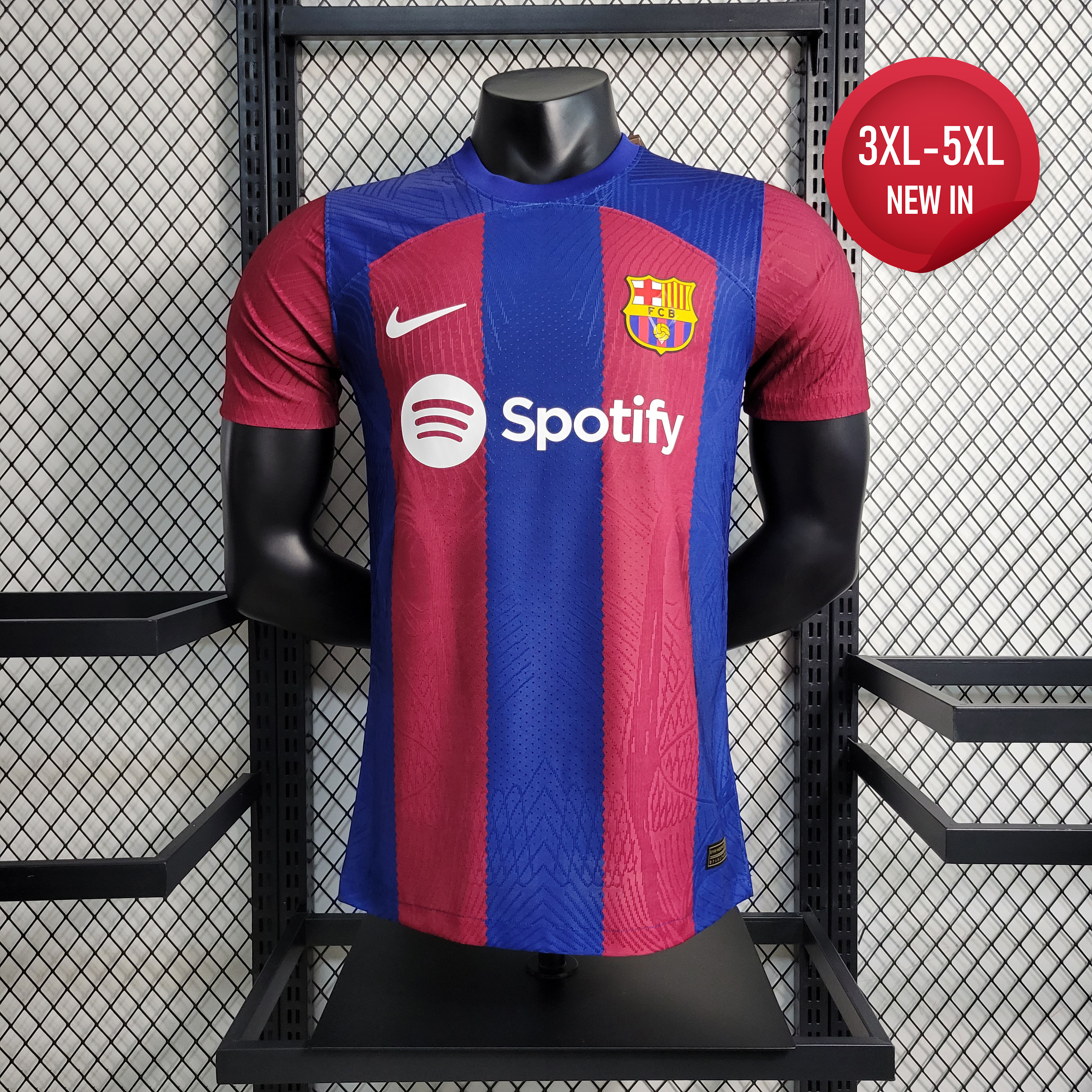 B.A.R.S.A 23-24 Home Stadium Jersey - Player Version - JerseysGala