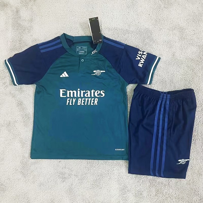 Arsenal 23-24 Third Kids Kit - JerseysGala