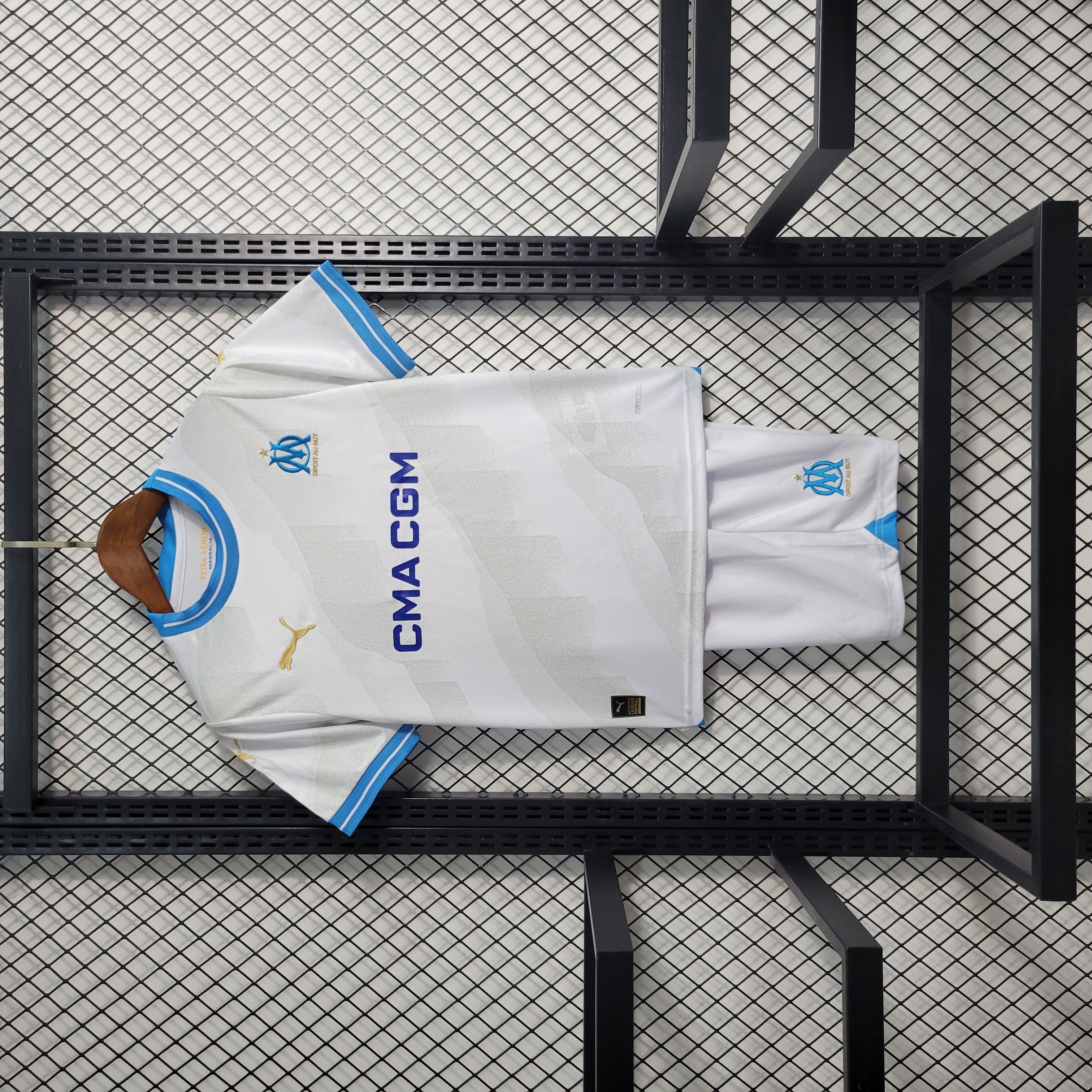 Marseille 23-24 Home Kids Kit - JerseysGala