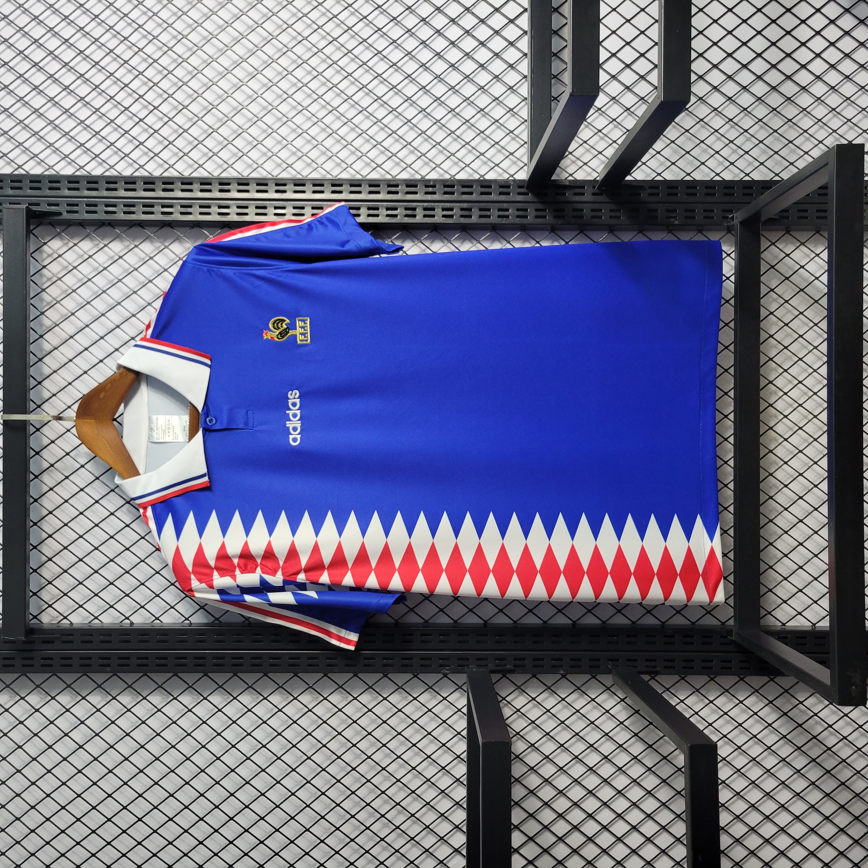 Retro France 1994 Home Stadium Jersey - JerseysGala