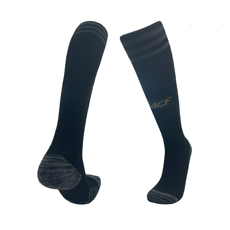 Real Madrid 23-24 Third Socks - Black - JerseysGala