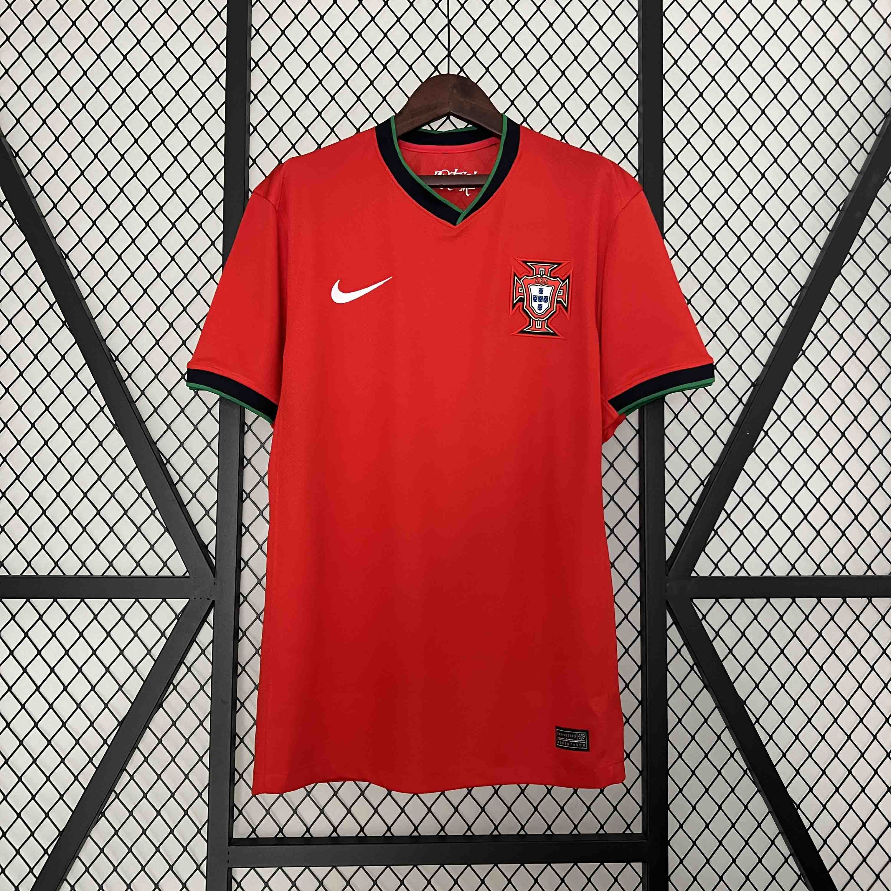 Portugal 2024 Home Stadium Jersey - Fans Version - JerseysGala