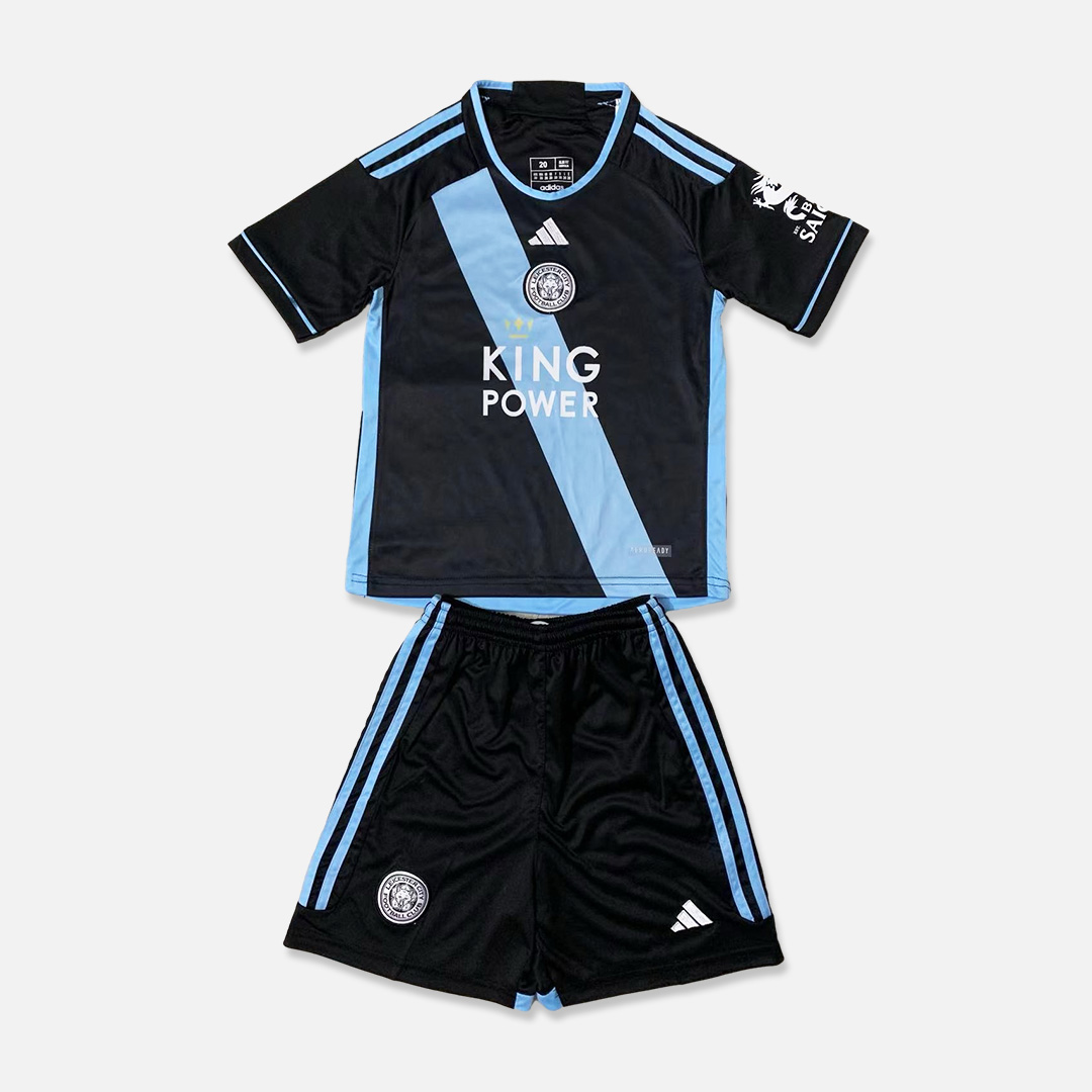 Leicester City 23-24 Away Stadium Kids Kit - JerseysGala