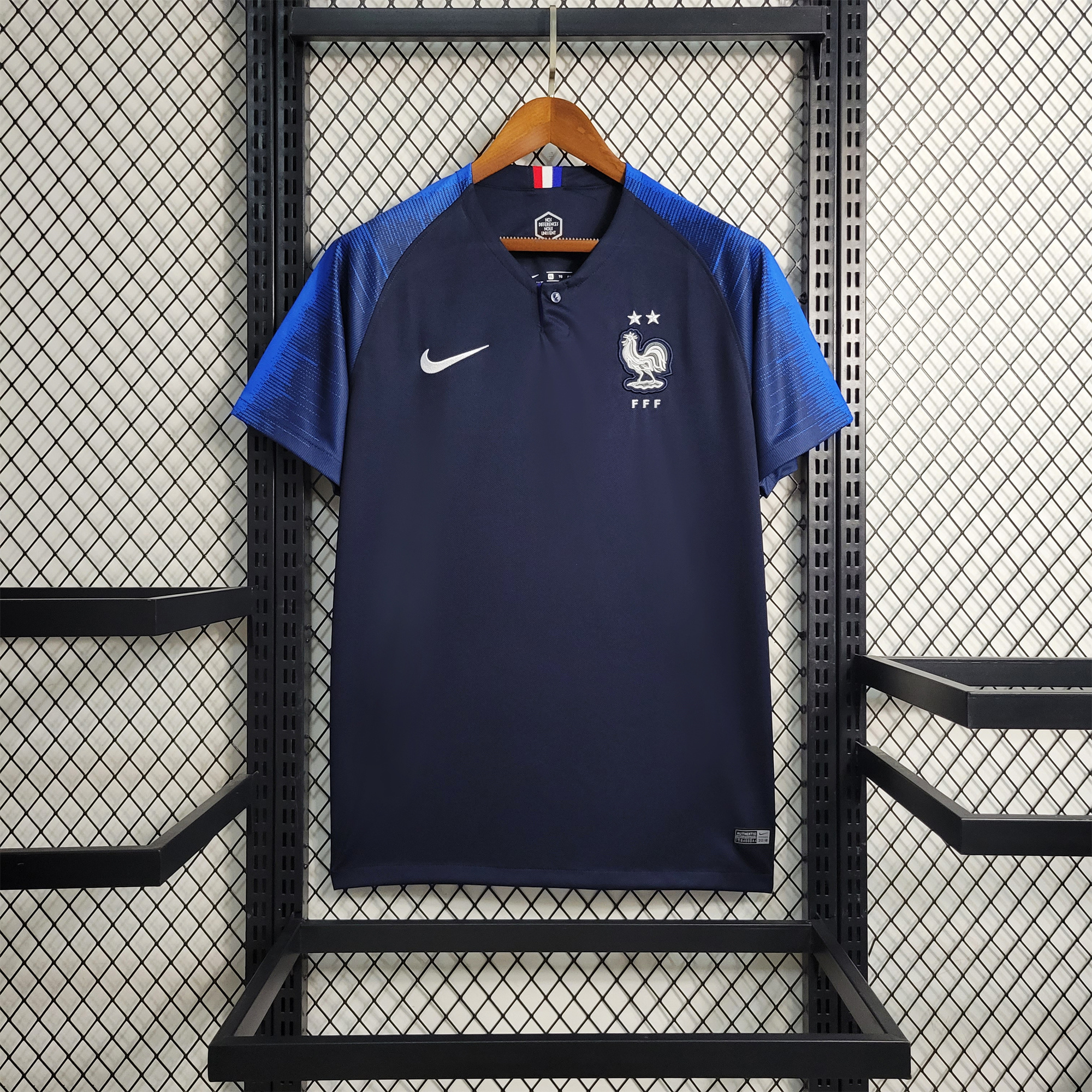 Retro France 2018 Home Stadium Jersey - JerseysGala