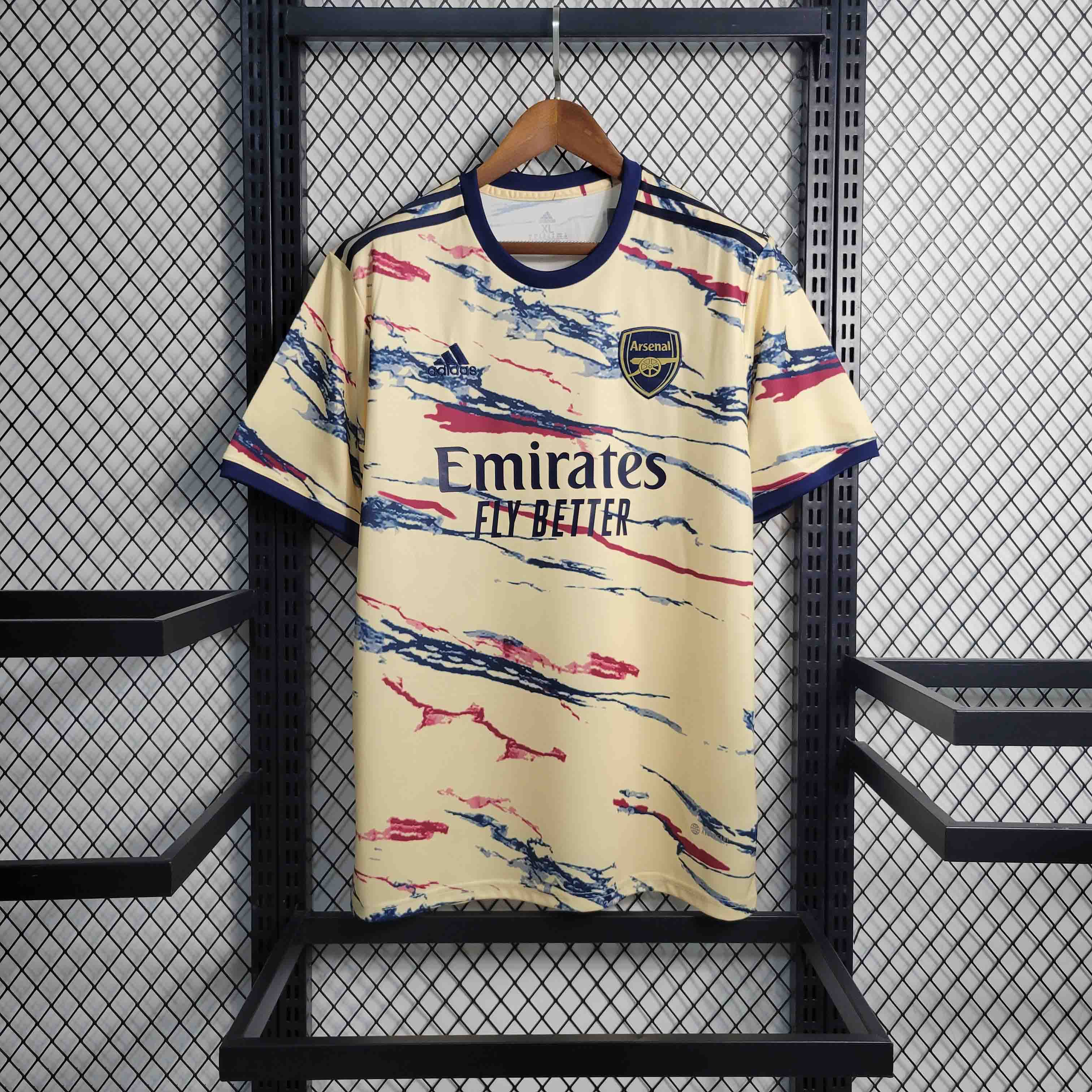 23-24 Arsenal Yellow Fans Jersey - JerseysGala