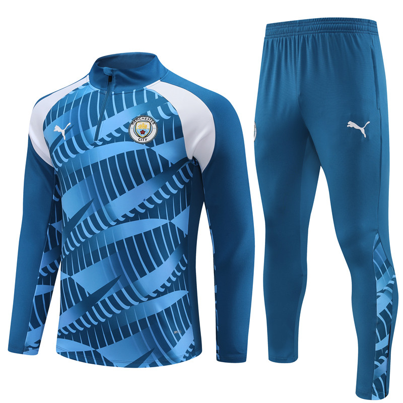 Manchester City 23-24 Long Sleeve Training Set -Camouflage - JerseysGala