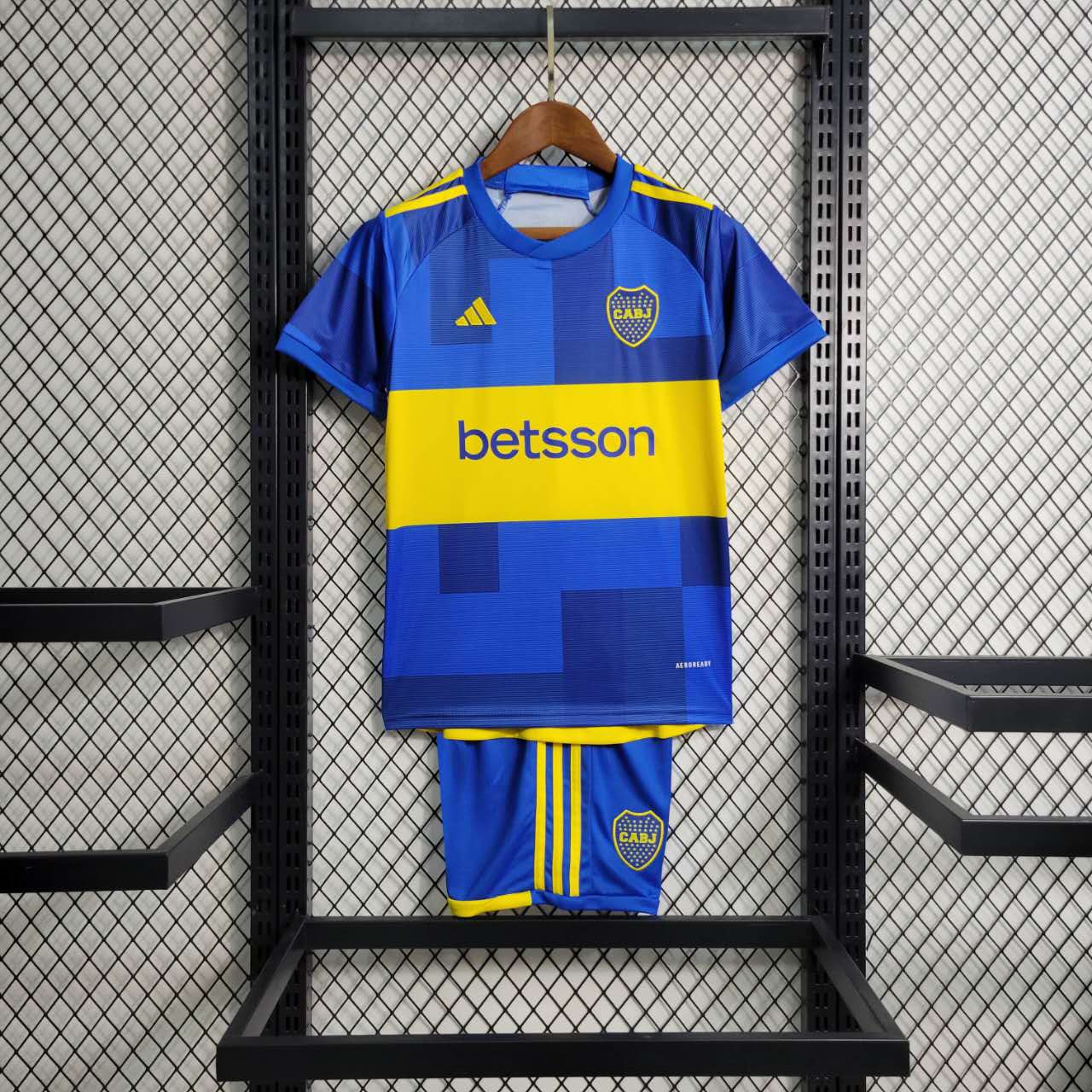 Boca Juniors 23-24 Home Stadium Kids Kit - JerseysGala