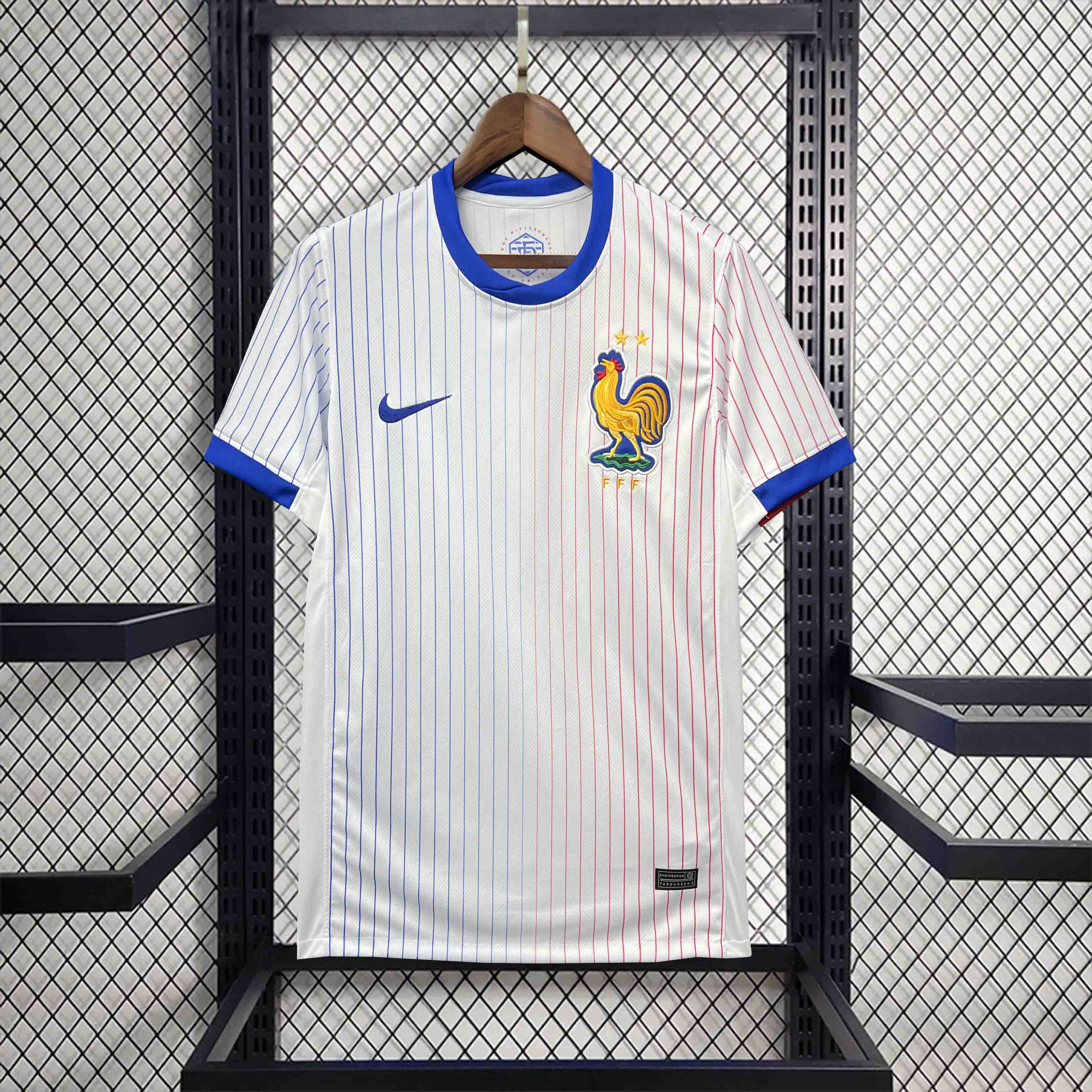 France 2024 Away Stadium Jersey - Fans Version - JerseysGala