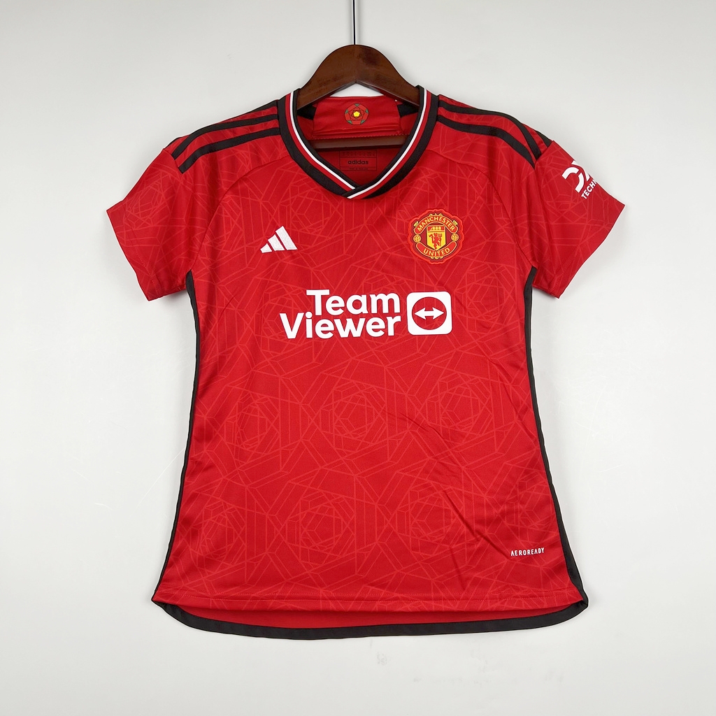 Manchester United 23-24 Women's Home Shirt - JerseysGala