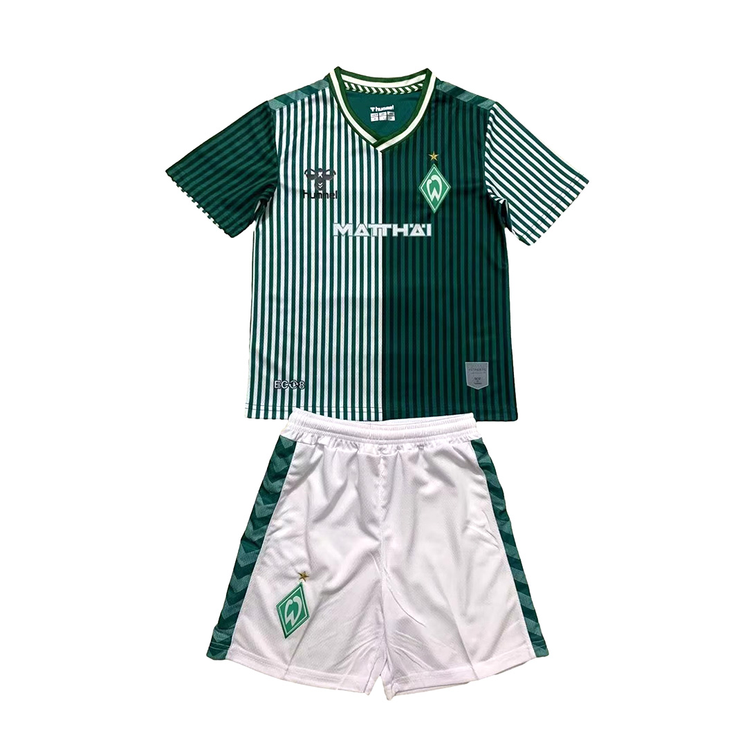 Werder Bremen 23-24 Home Stadium Kids Kit - JerseysGala