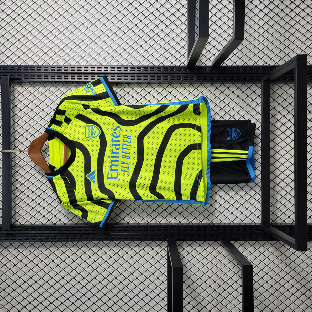 Arsenal 23-24 Away Kids Kit - JerseysGala