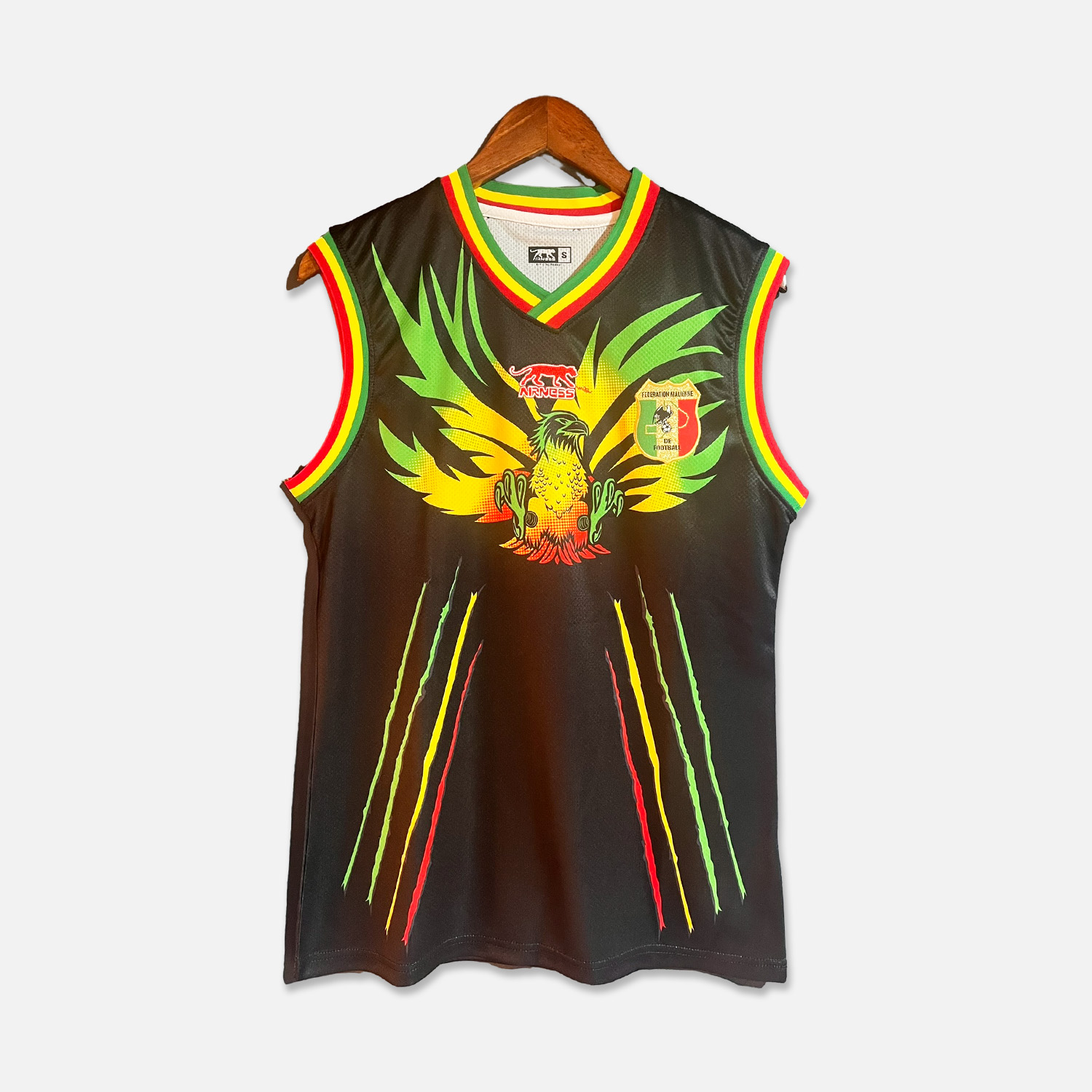 Mali 23-24 Training Vest - Green & Black - JerseysGala