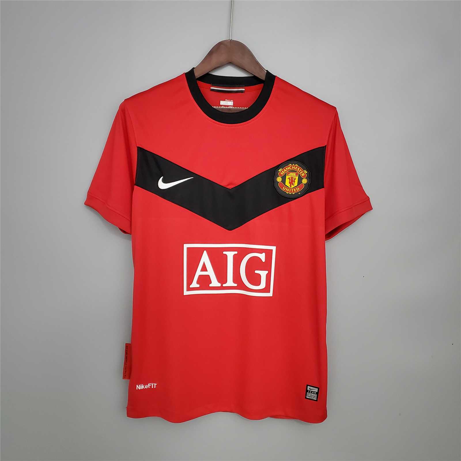 Manchester United Retro 09-10 Home Stadium Jersey - JerseysGala
