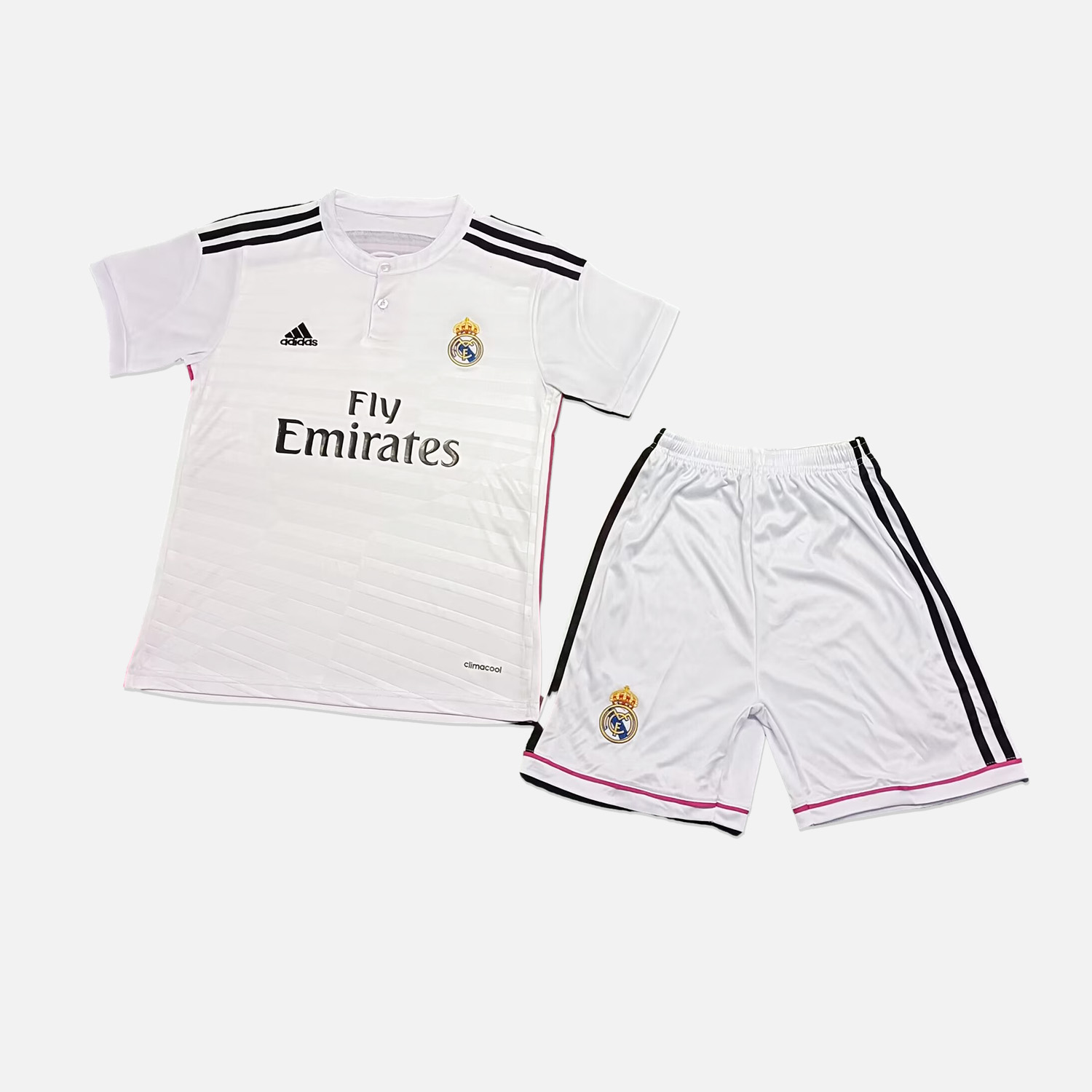 Retro Real Madrid 14-15 Home Stadium Kids Kit - JerseysGala