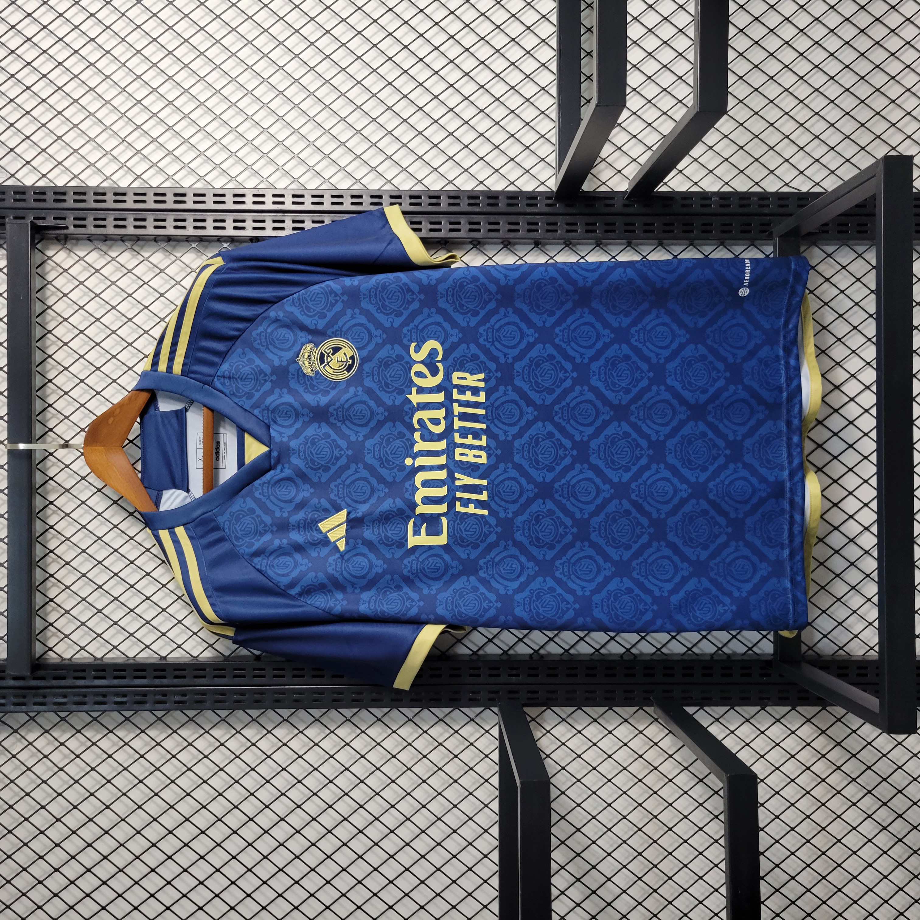 23-24 Real Madrid Blue Jersey - Fans Version - JerseysGala