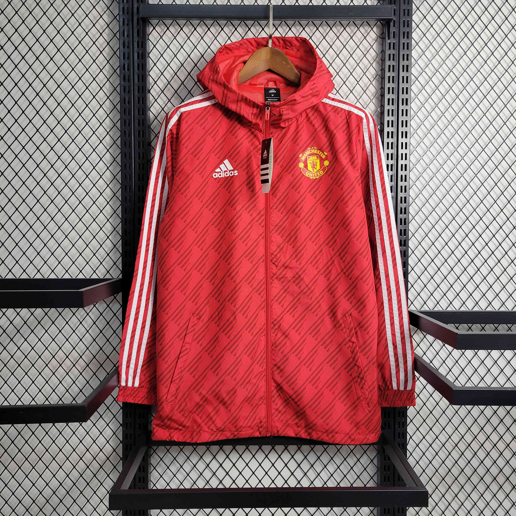 23-24 Manchester United Red Windbreaker - JerseysGala