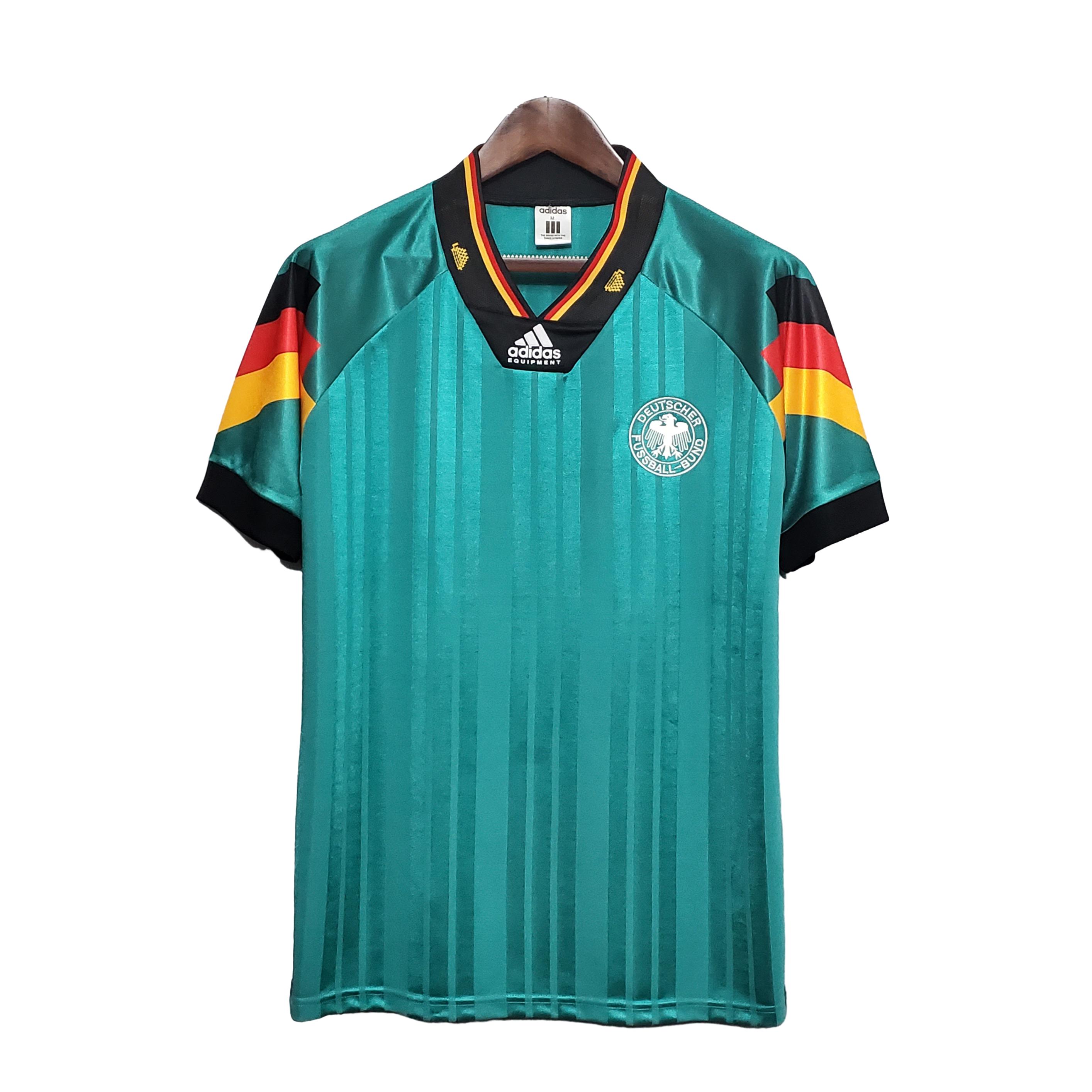 Retro Germany 1992 Away Stadium Jersey - JerseysGala