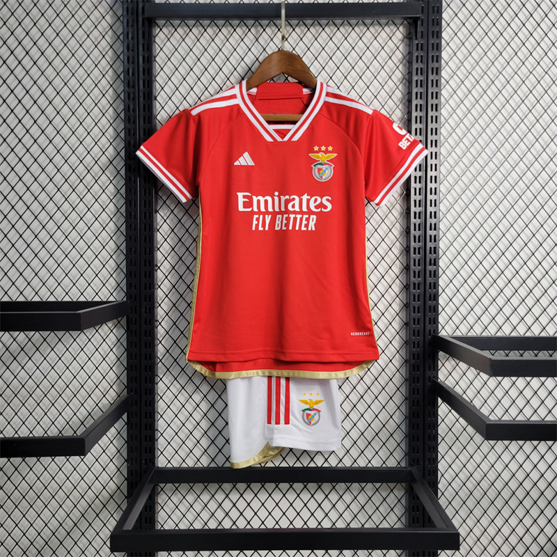 Benfica 23-24 Home Kids Kit - JerseysGala