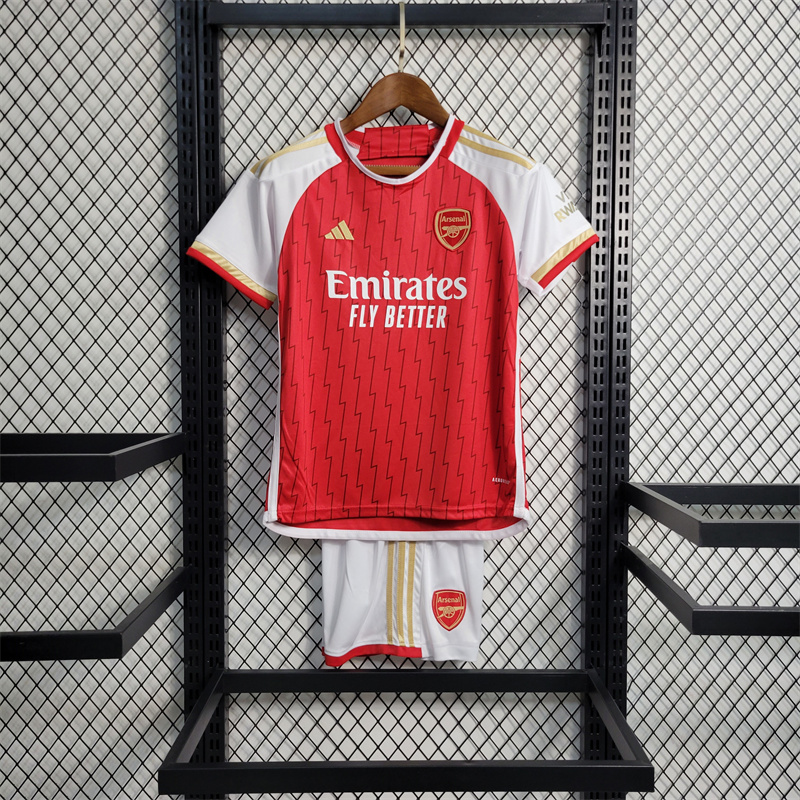 Arsenal 23-24 Home Kids Kit - JerseysGala