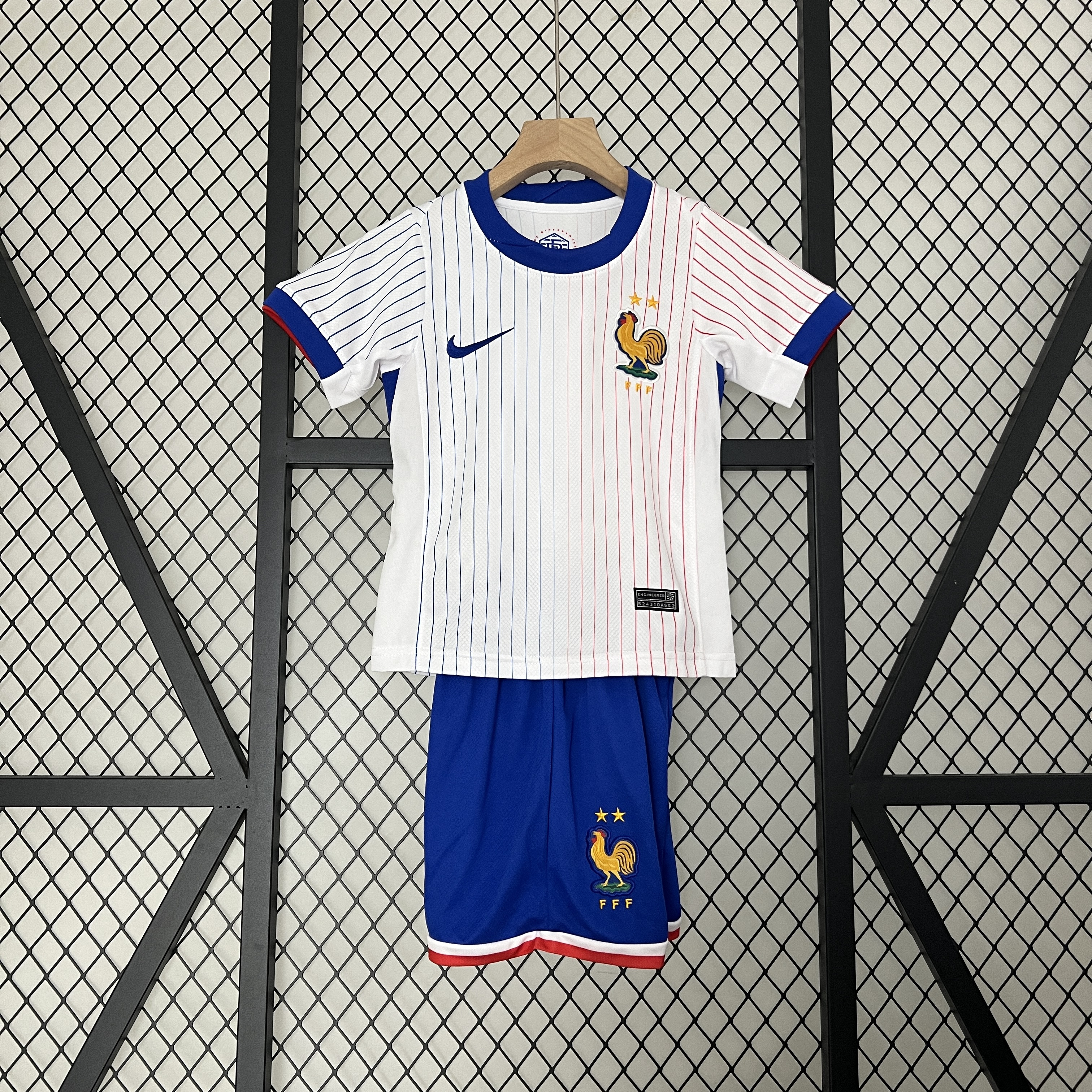 France 2024 Away Stadium Kids Kit - JerseysGala