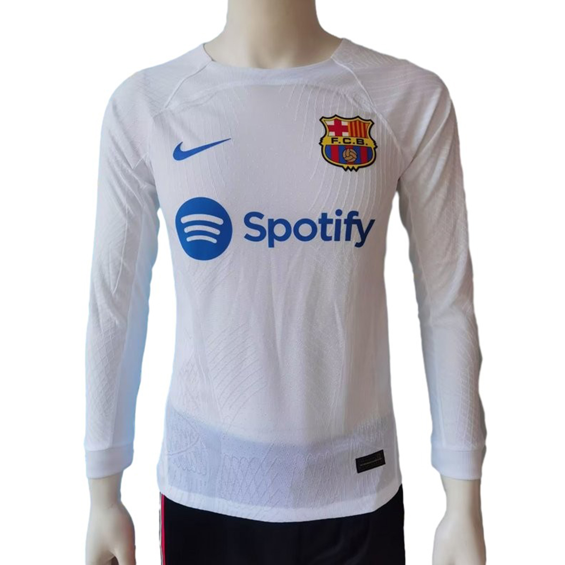 B.A.R.S.A 23-24 Away Long sleeve Jersey - Player Version - JerseysGala