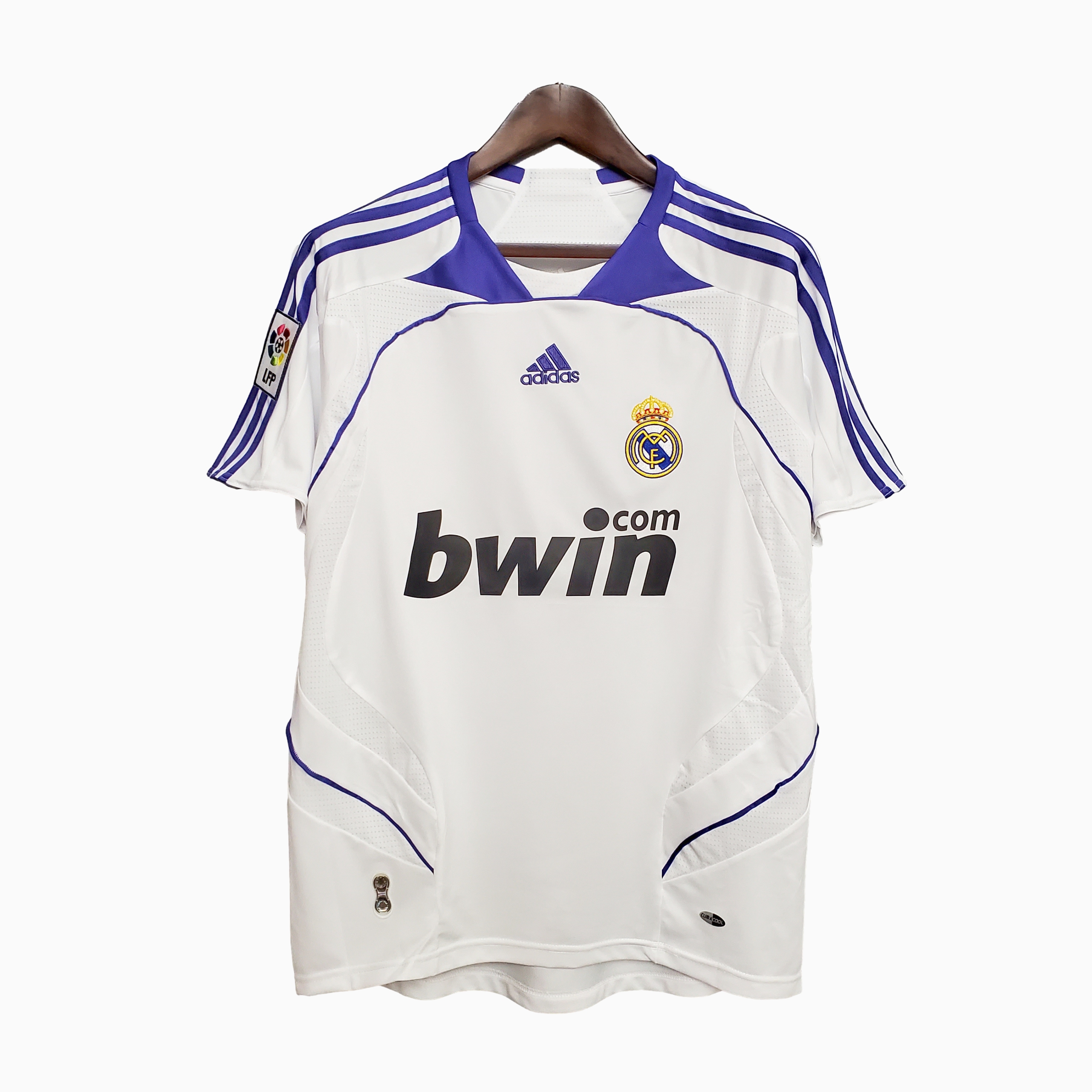 Retro Real Madrid 07-08 Home Stadium Jersey - JerseysGala