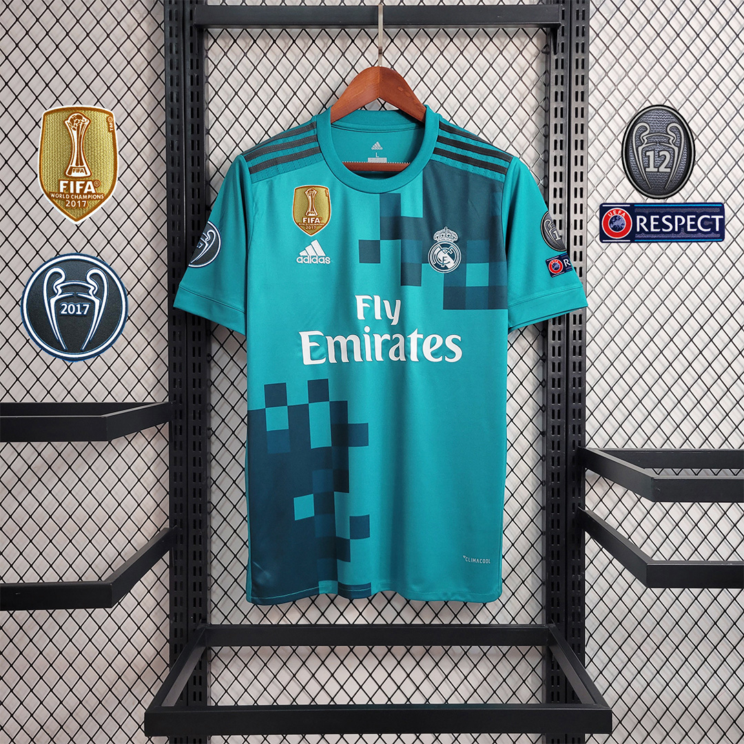 Retro Real Madrid 17-18 Third Jersey - JerseysGala