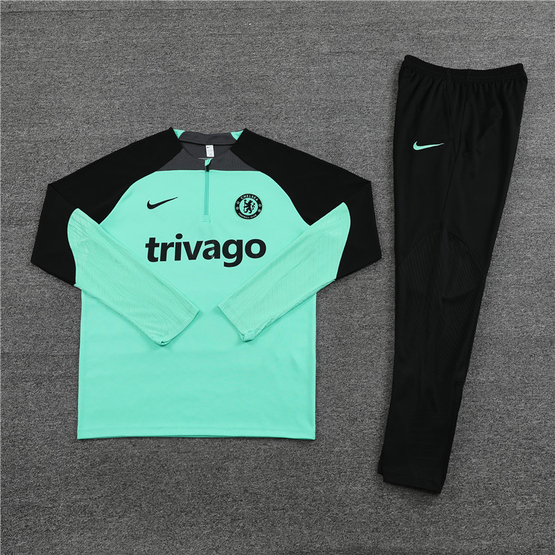 Che 23-24 Long Sleeve Training Set - Green - JerseysGala