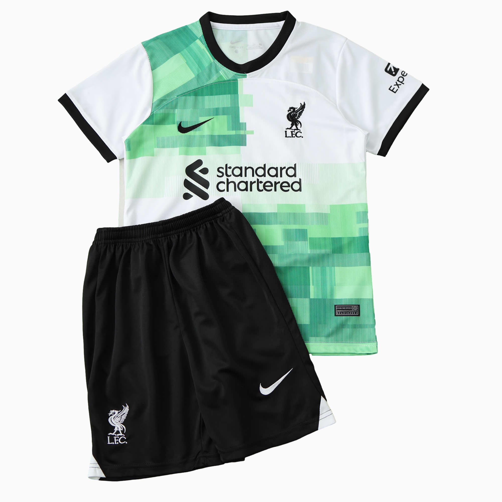 Liver.pool 23-24 Away Stadium Kids Kit - JerseysGala