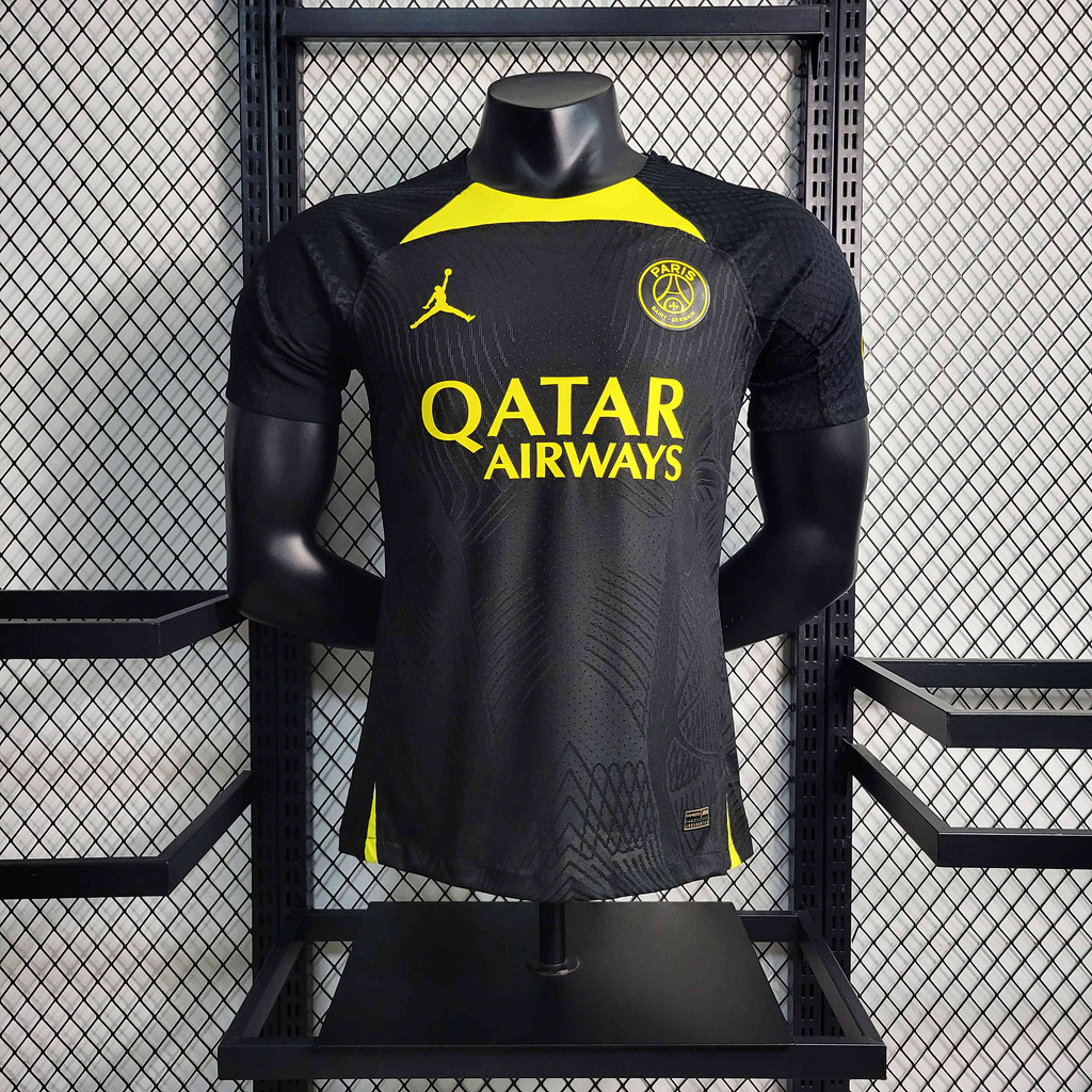 Paris Saint-Germain PSG 23/24 black Training Jersey - Player Version - JerseysGala