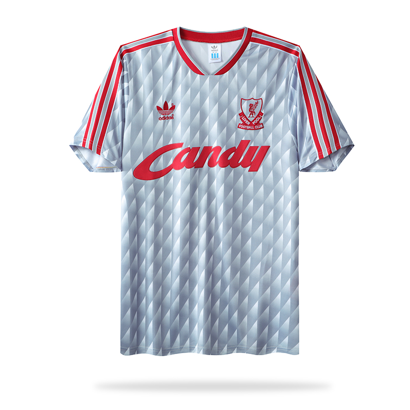 Retro Liver.pool 1989-91 Away Stadium Jersey - JerseysGala